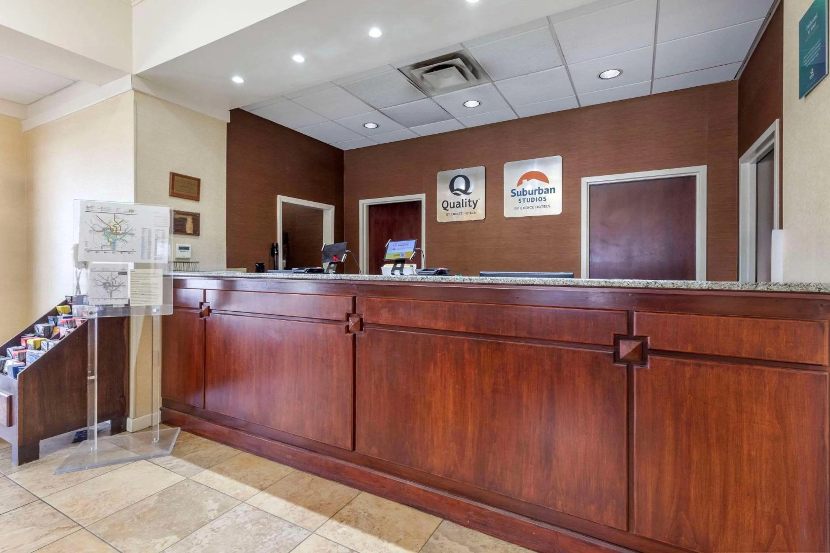 Lobby or reception in Quality Inn Vienna - Tysons Corner