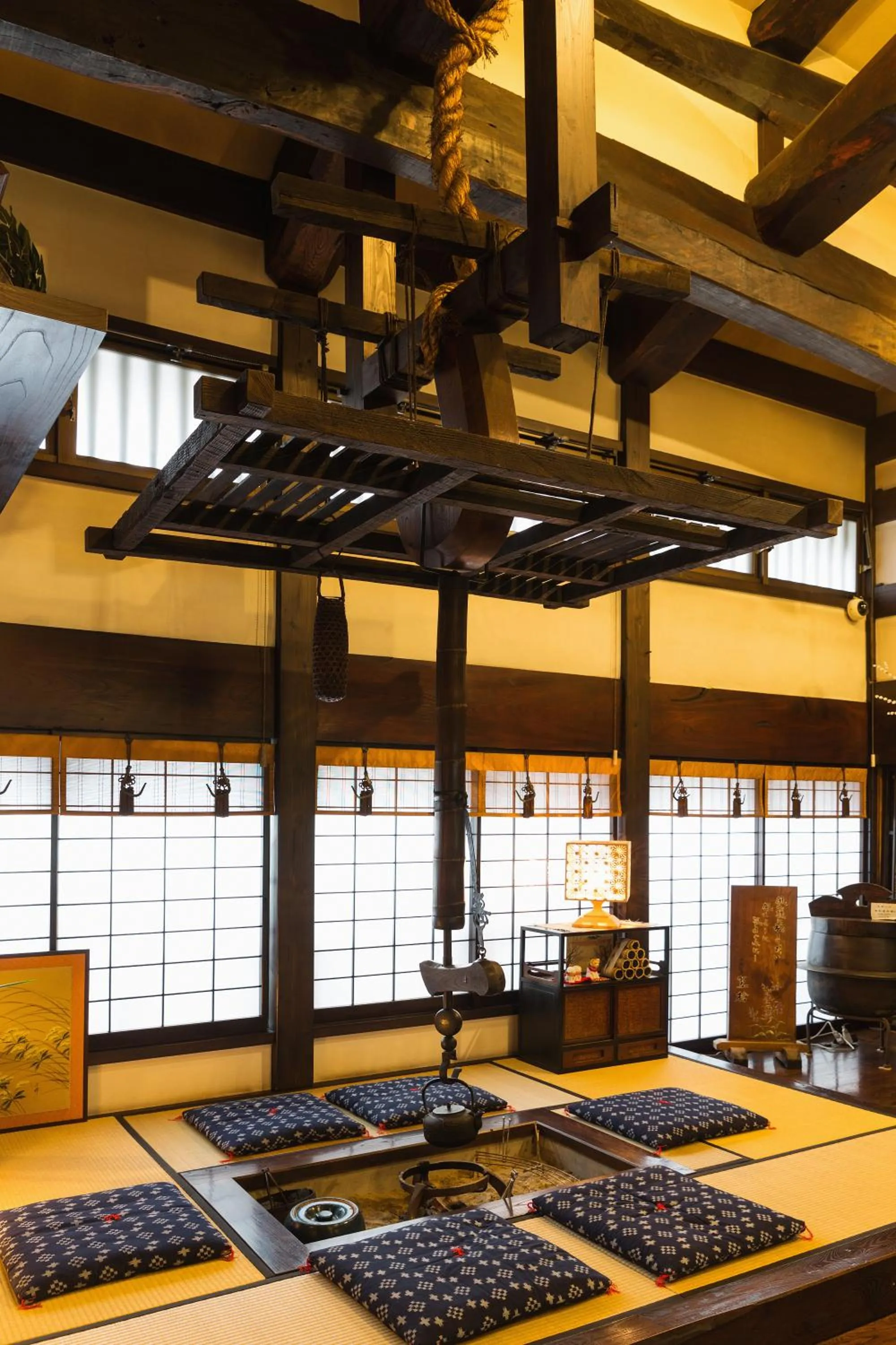 Communal lounge/ TV room in Ryokan Asunaro