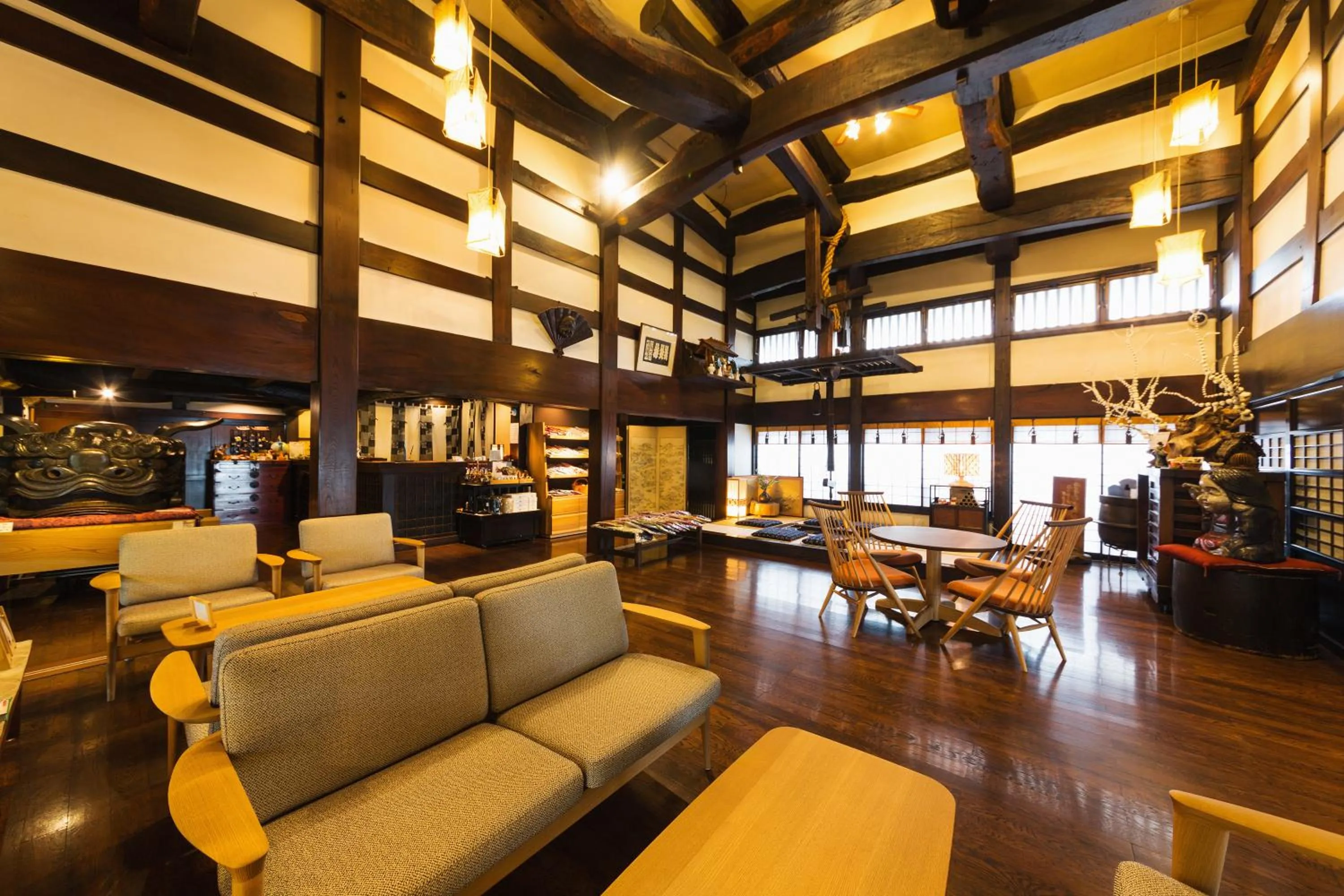 Lobby or reception in Ryokan Asunaro