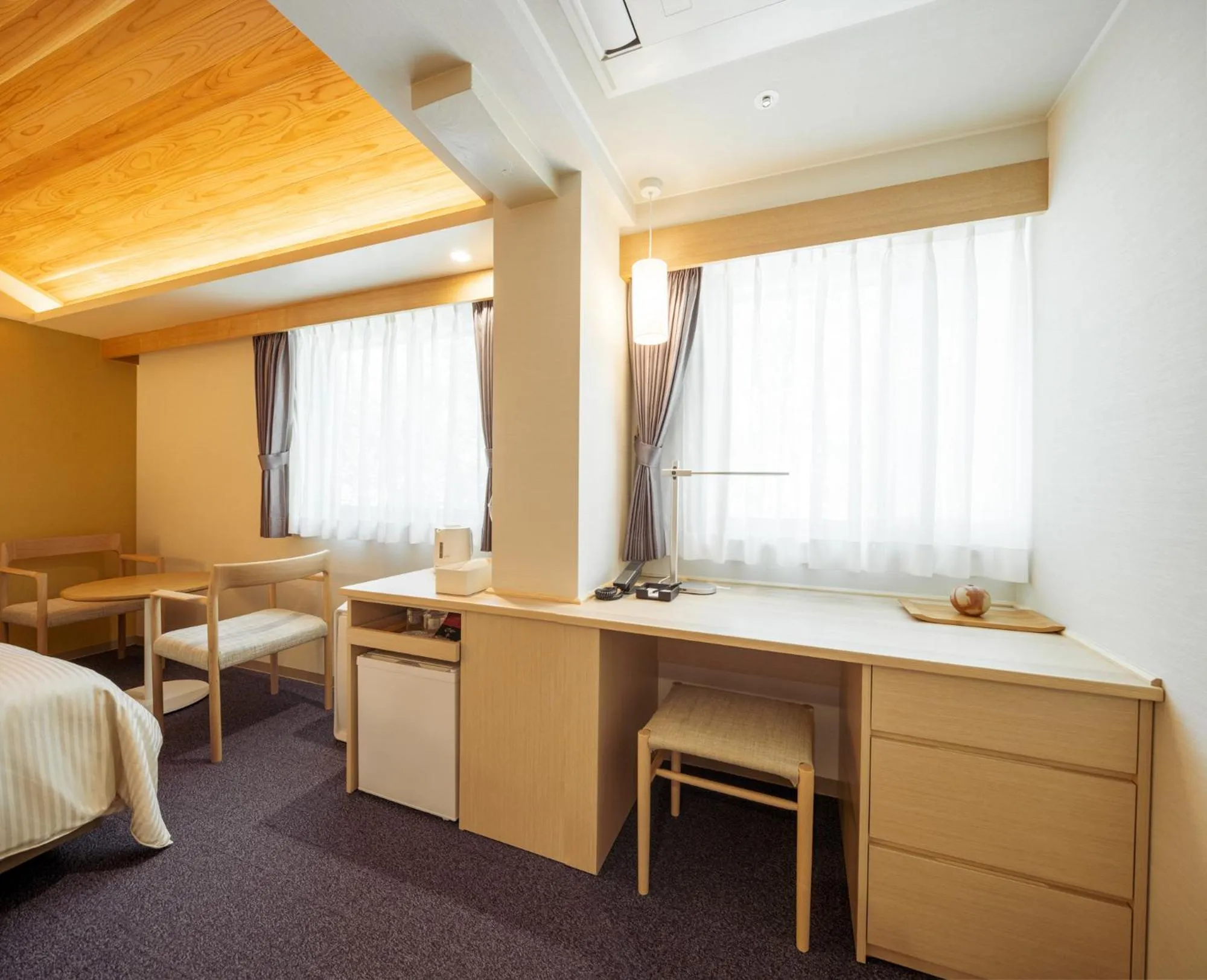 Photo of the whole room, Bed in Kurashiki Ivy Square