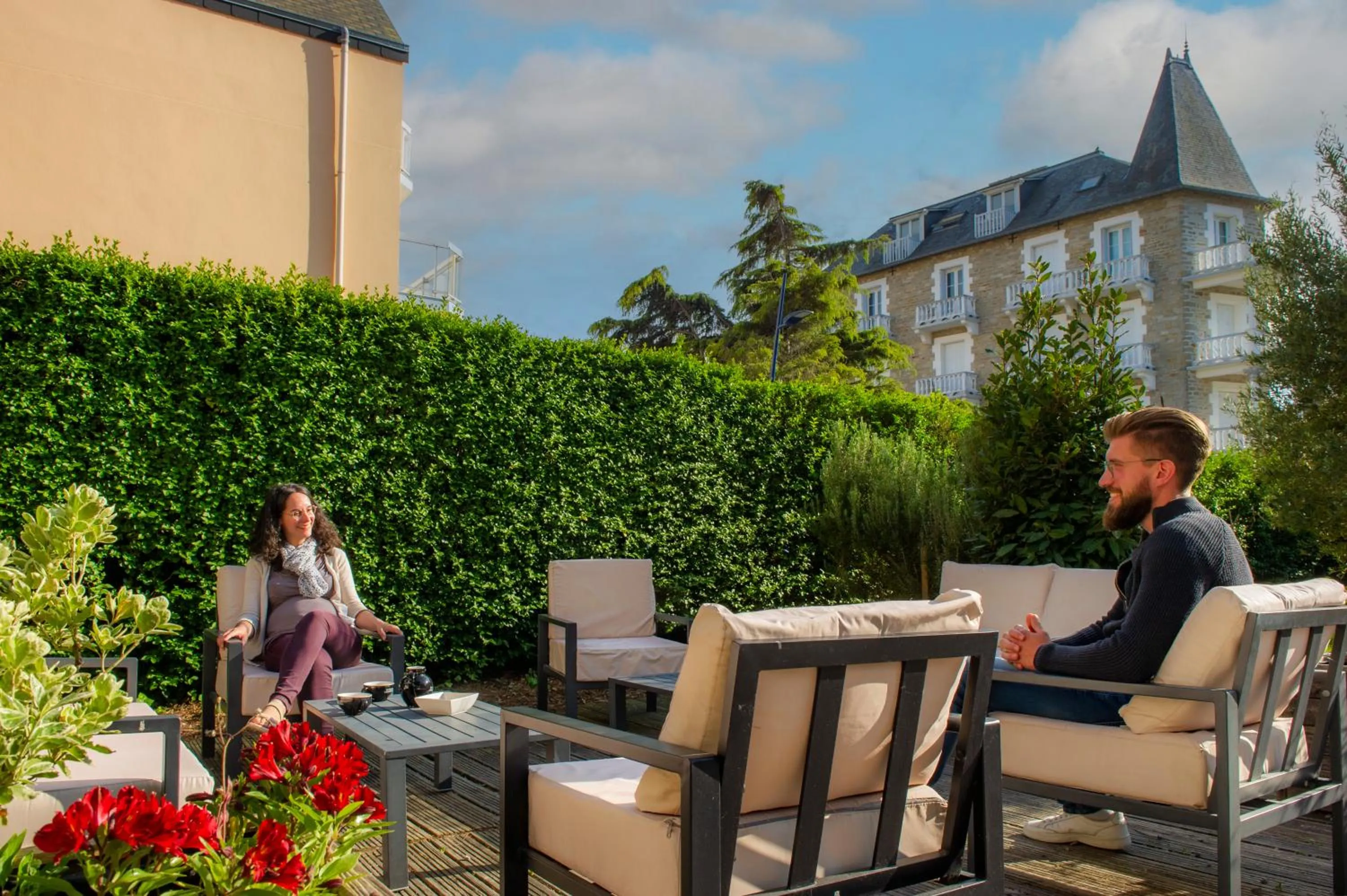 Garden in VTF L'Hotel Des Bains
