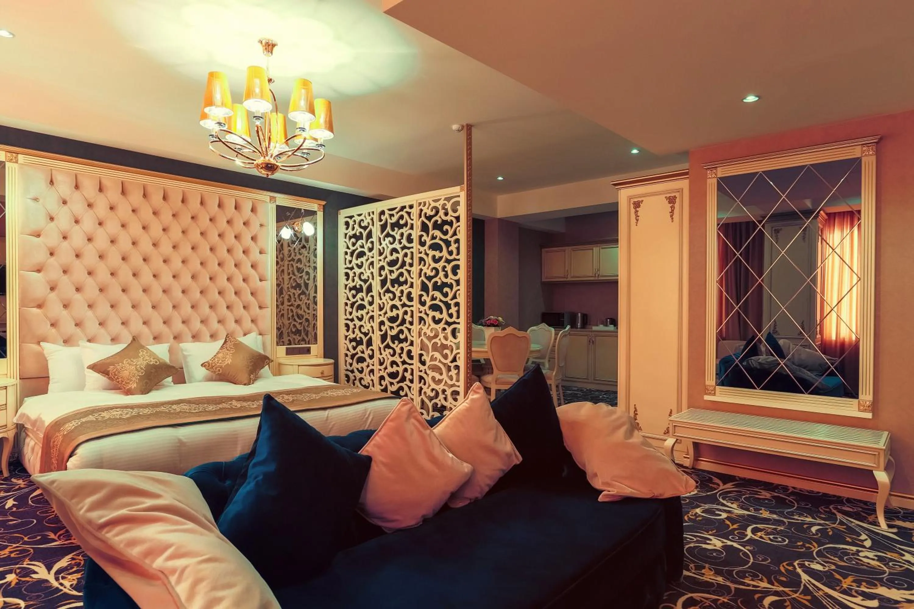 Photo of the whole room, Bed in Gold Tbilisi Hotel