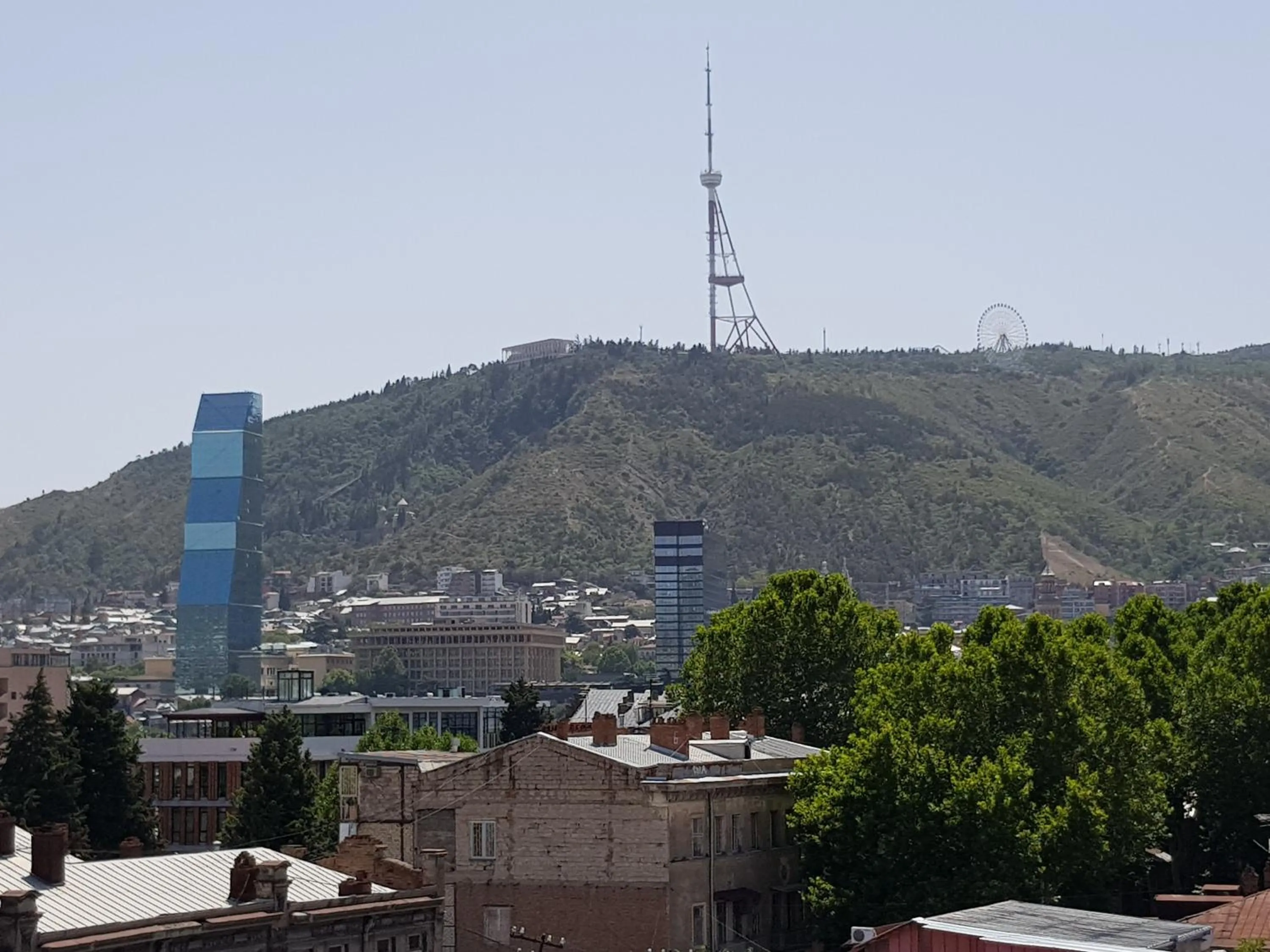 City view in Gold Tbilisi Hotel