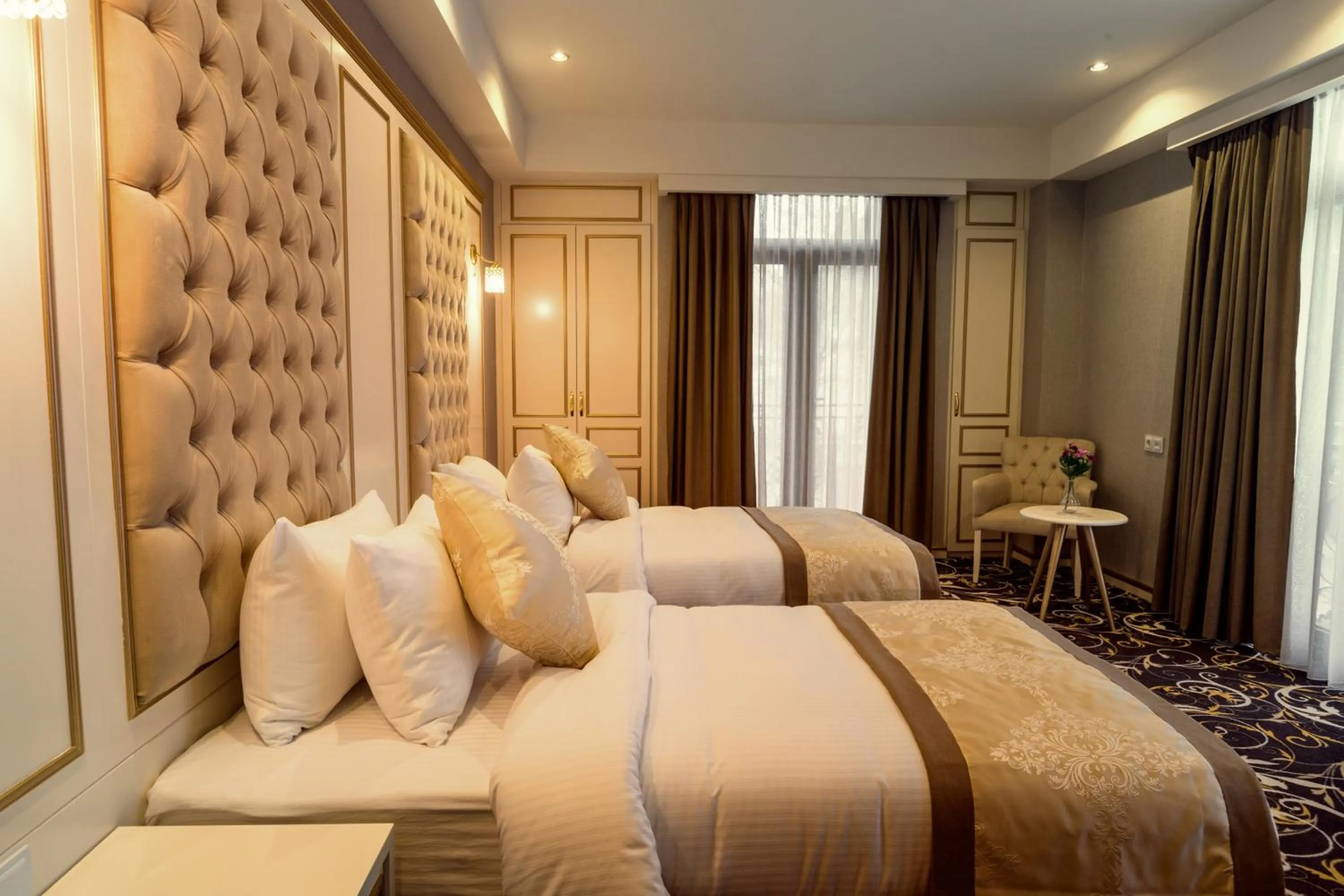 Photo of the whole room, Bed in Gold Tbilisi Hotel