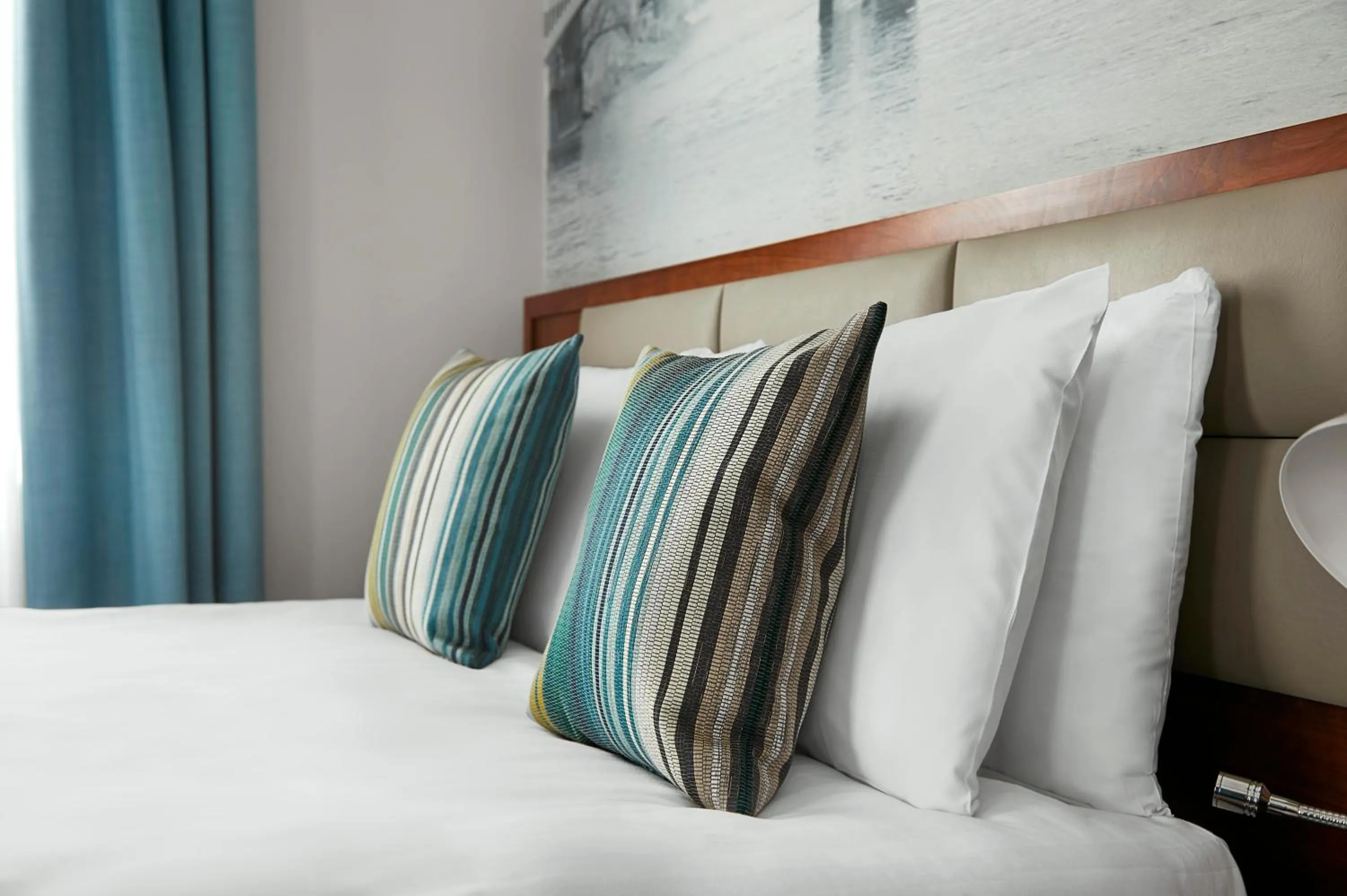 Bed in Seraphine Hammersmith Hotel