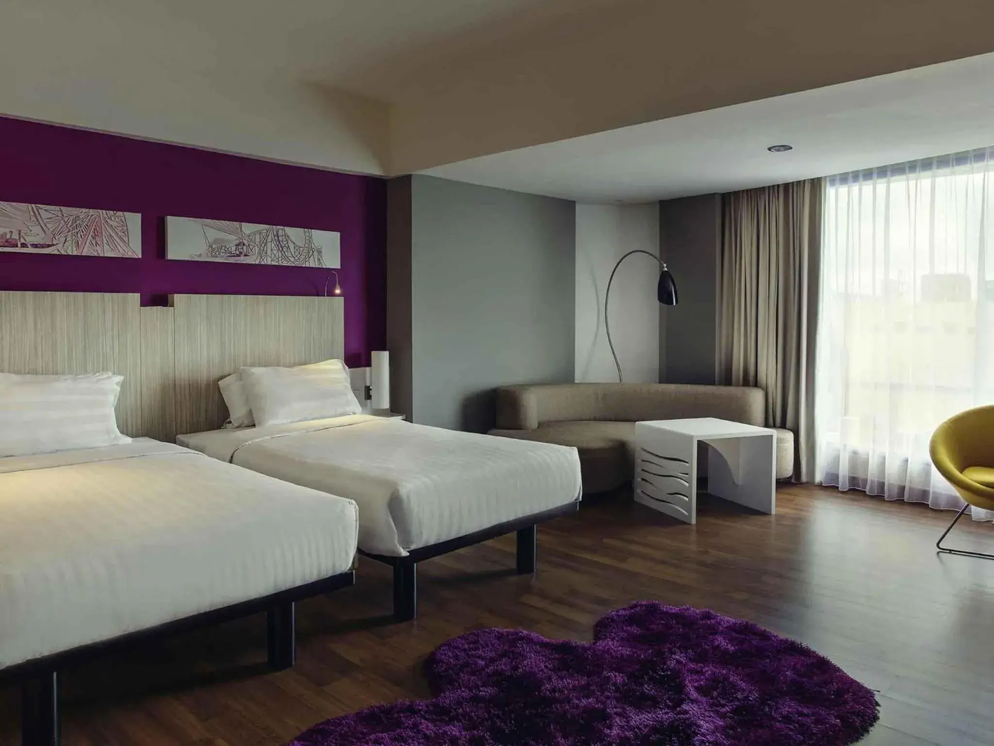 Grand Deluxe Twin Room in Mercure Convention Center Ancol Grand Deluxe Twin Room in Mercure Convention Center Ancol