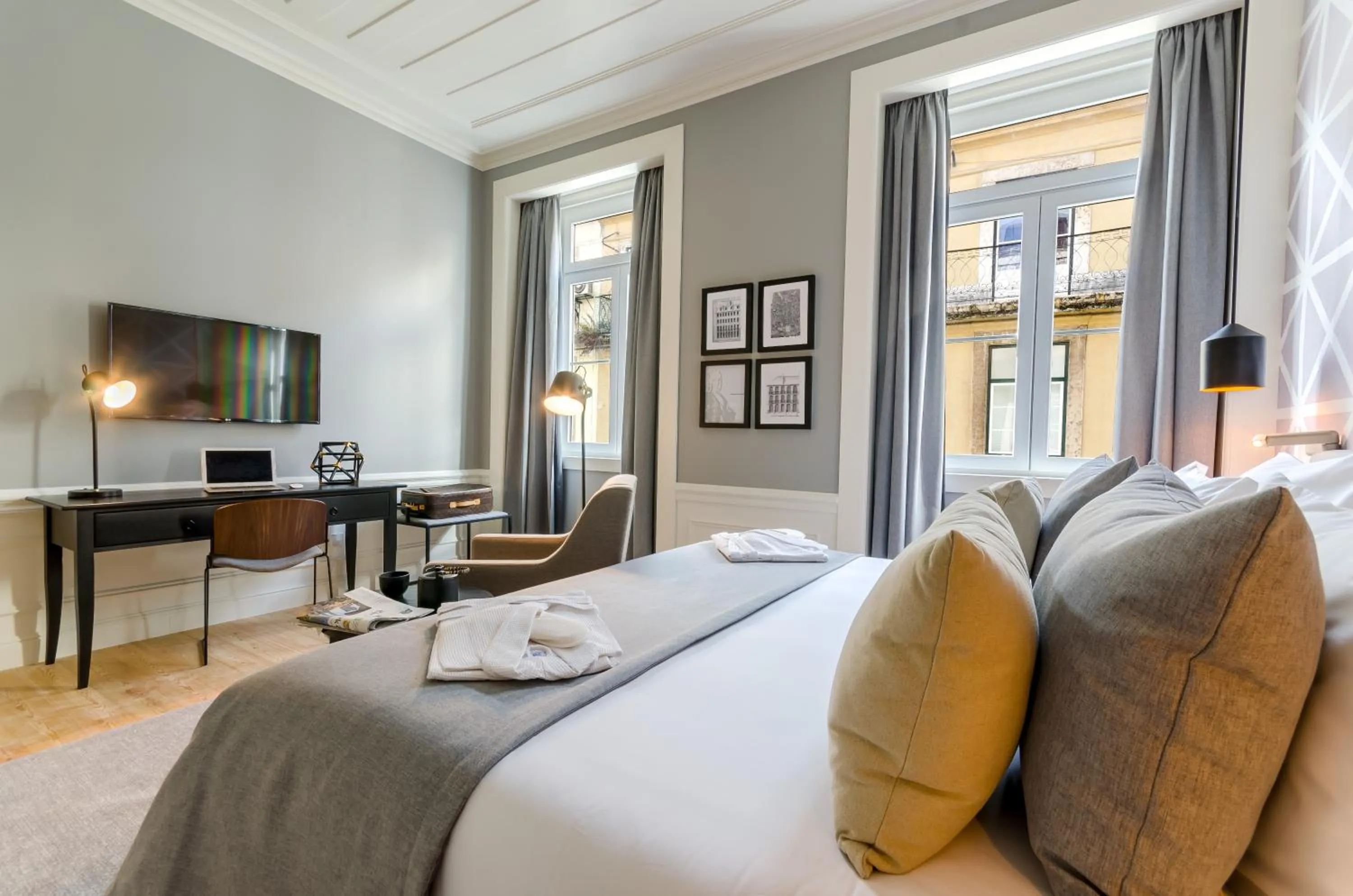 Bed in Hotel da Baixa