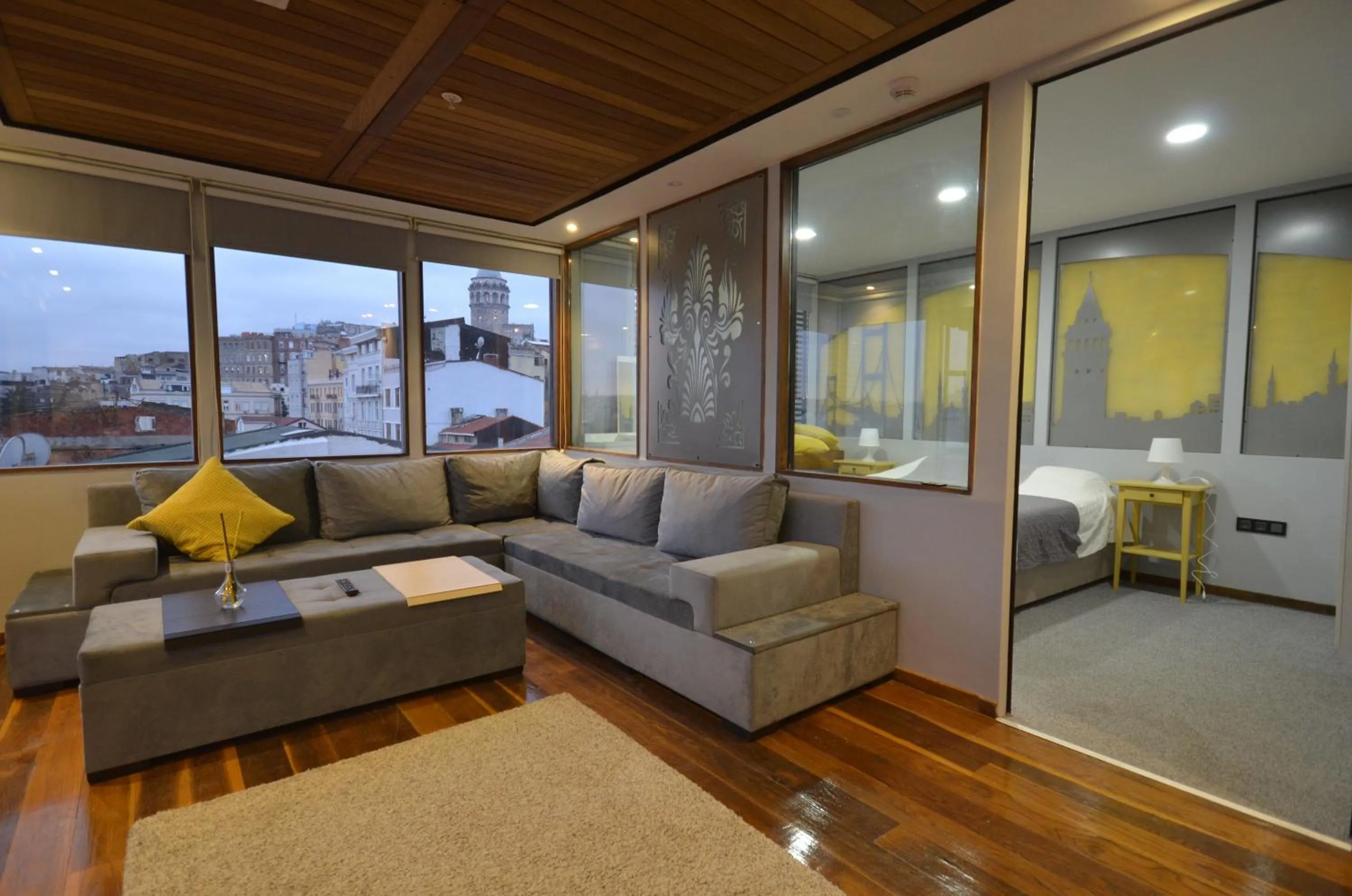 Balcony/Terrace in Ünver Galata Apart