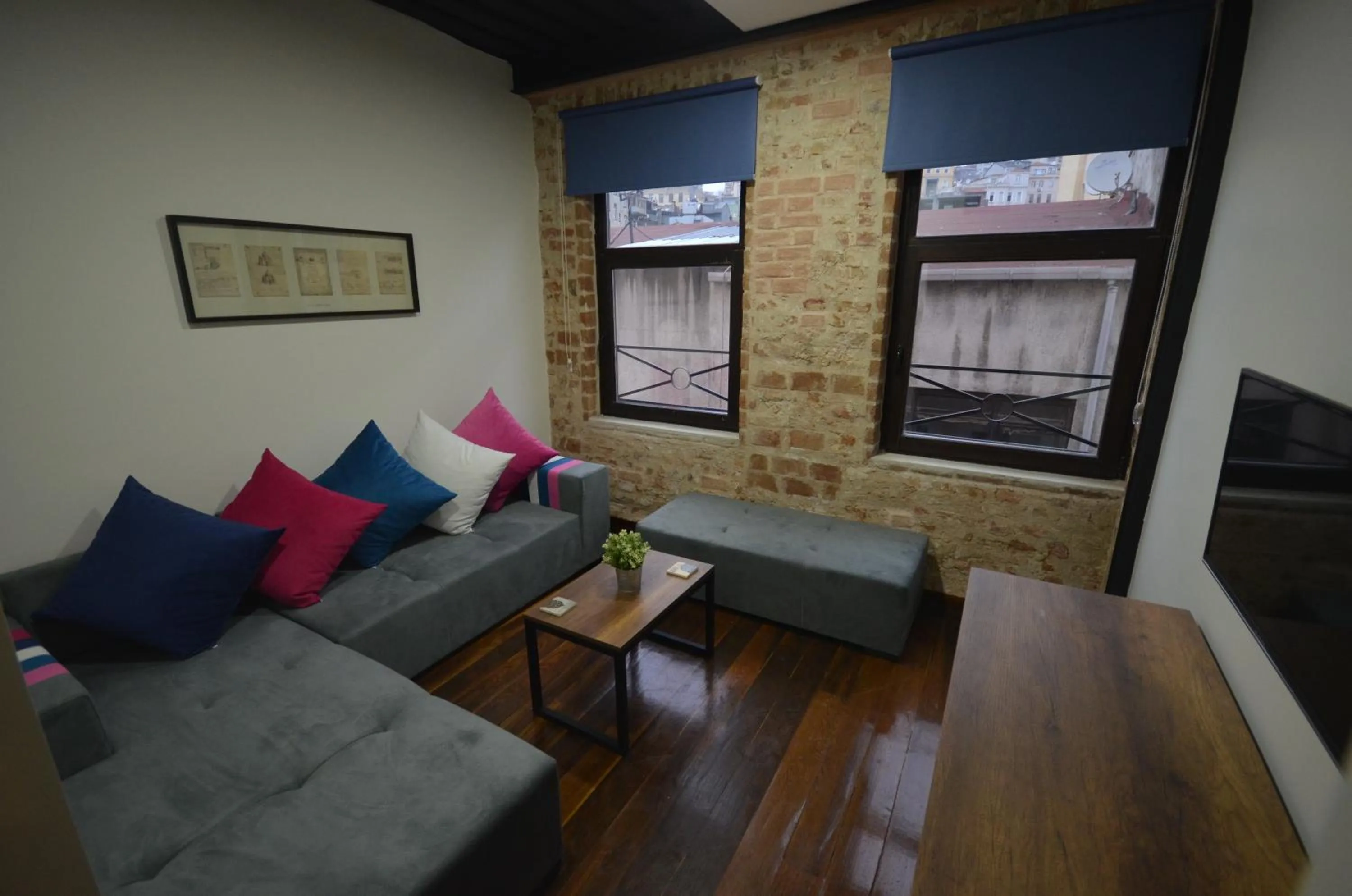 Living room in Ünver Galata Apart