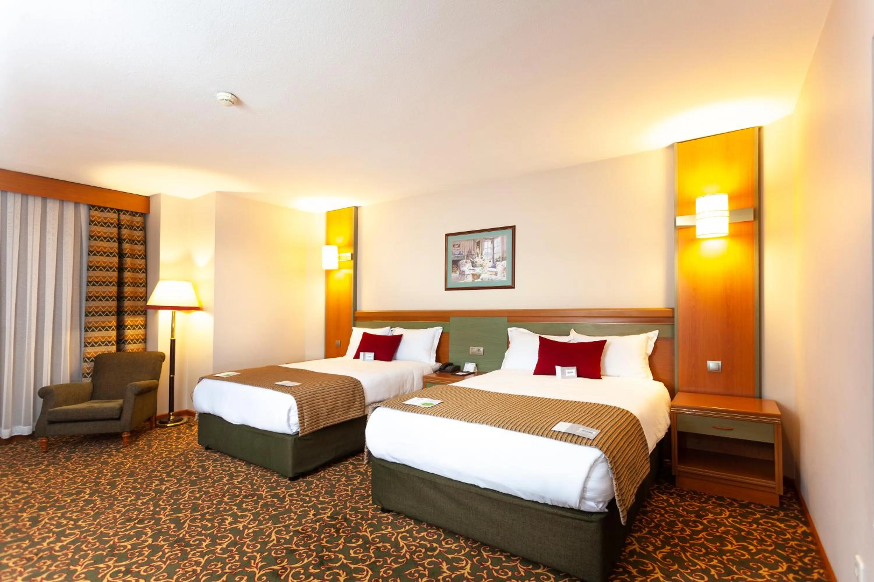 Bed in Ozkaymak Konya Hotel