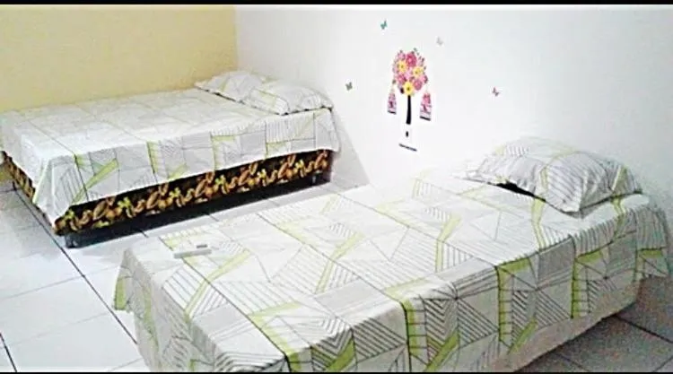 Bed in Pousada CPA