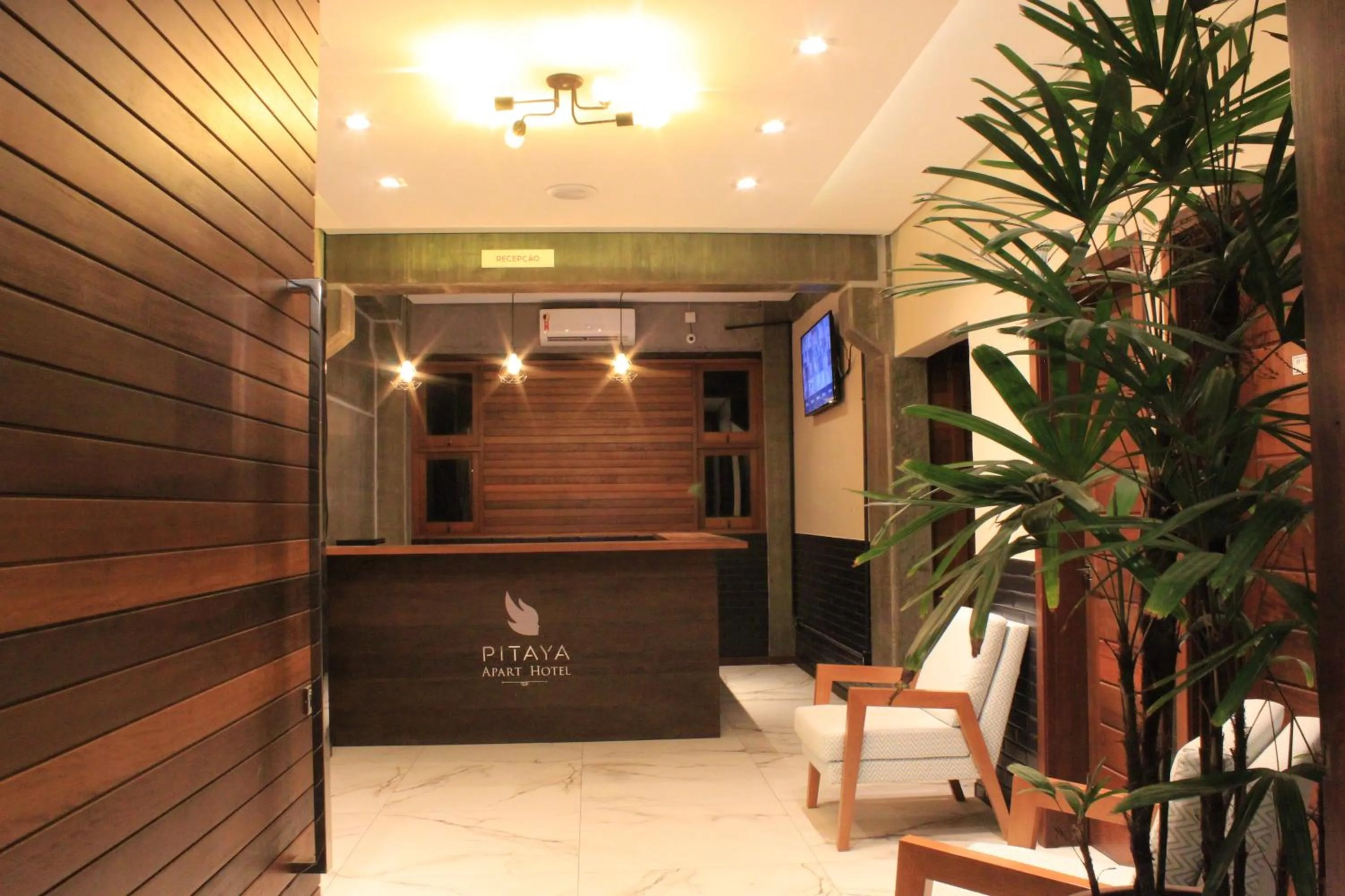 Lobby or reception in Pitaya Apart Hotel