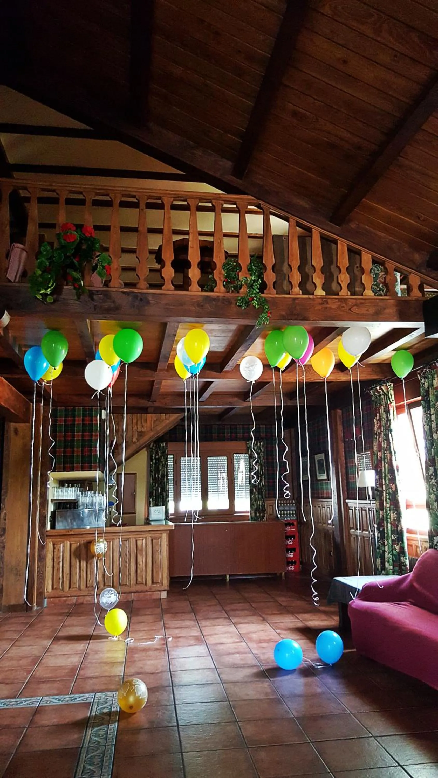 Communal lounge/ TV room in Hotel Presa