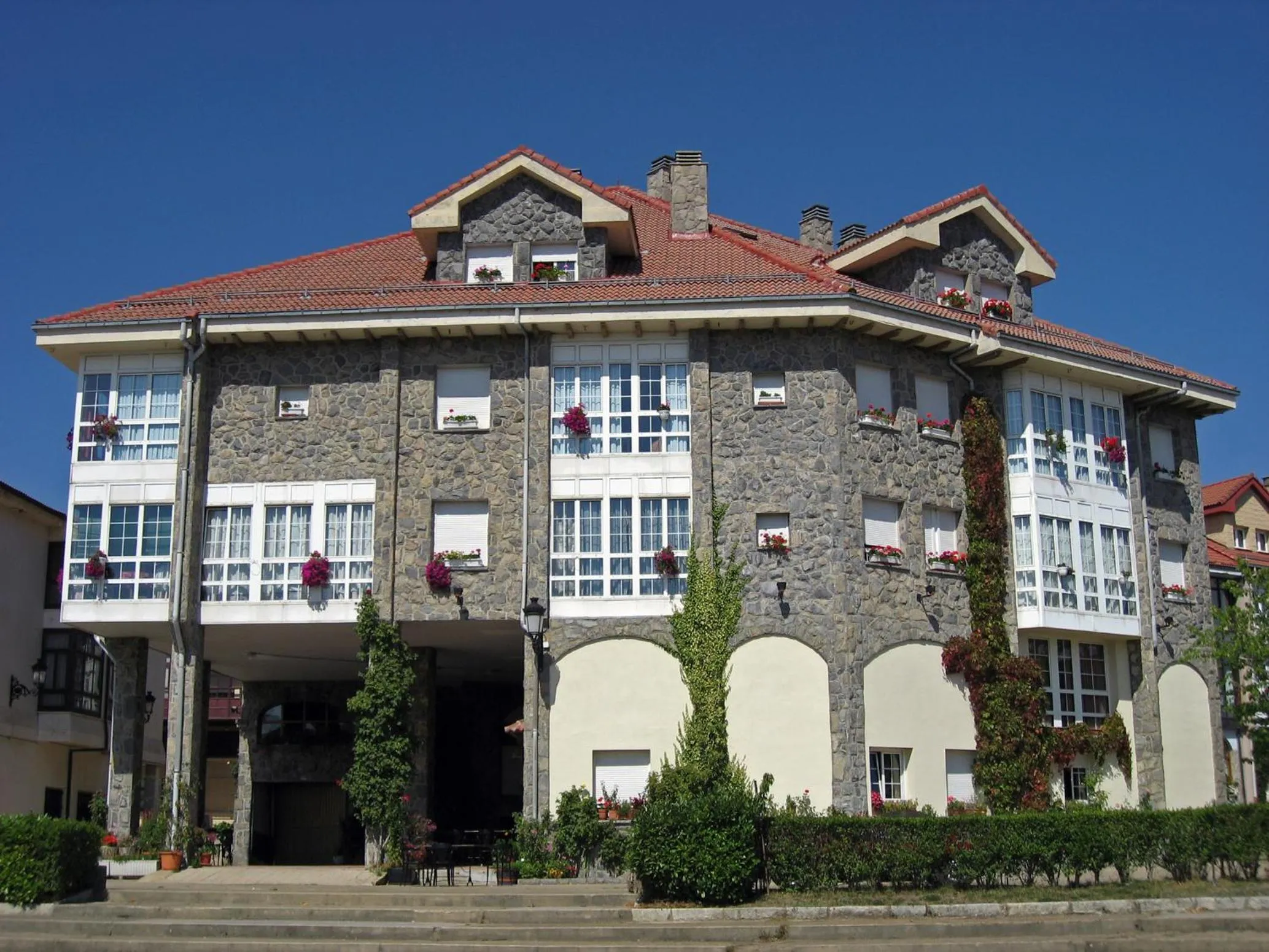Facade/entrance in Hotel Presa