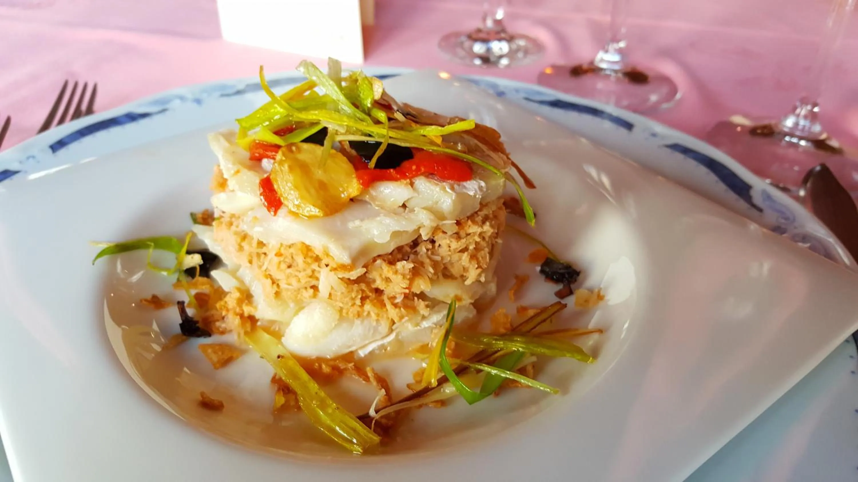 Food close-up in Hotel Presa