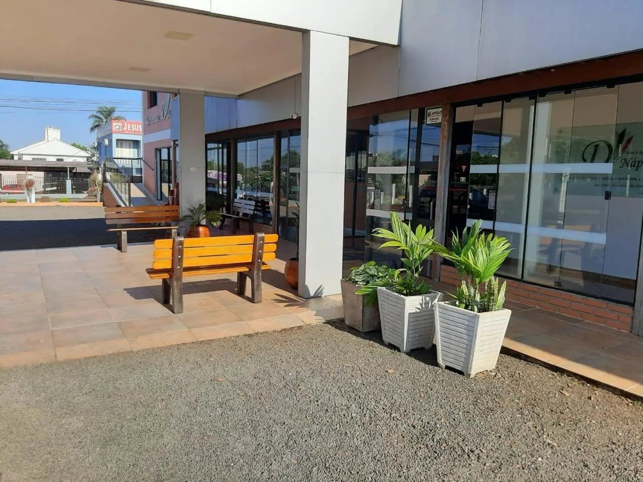 Facade/entrance in Hotel D'Nápoles