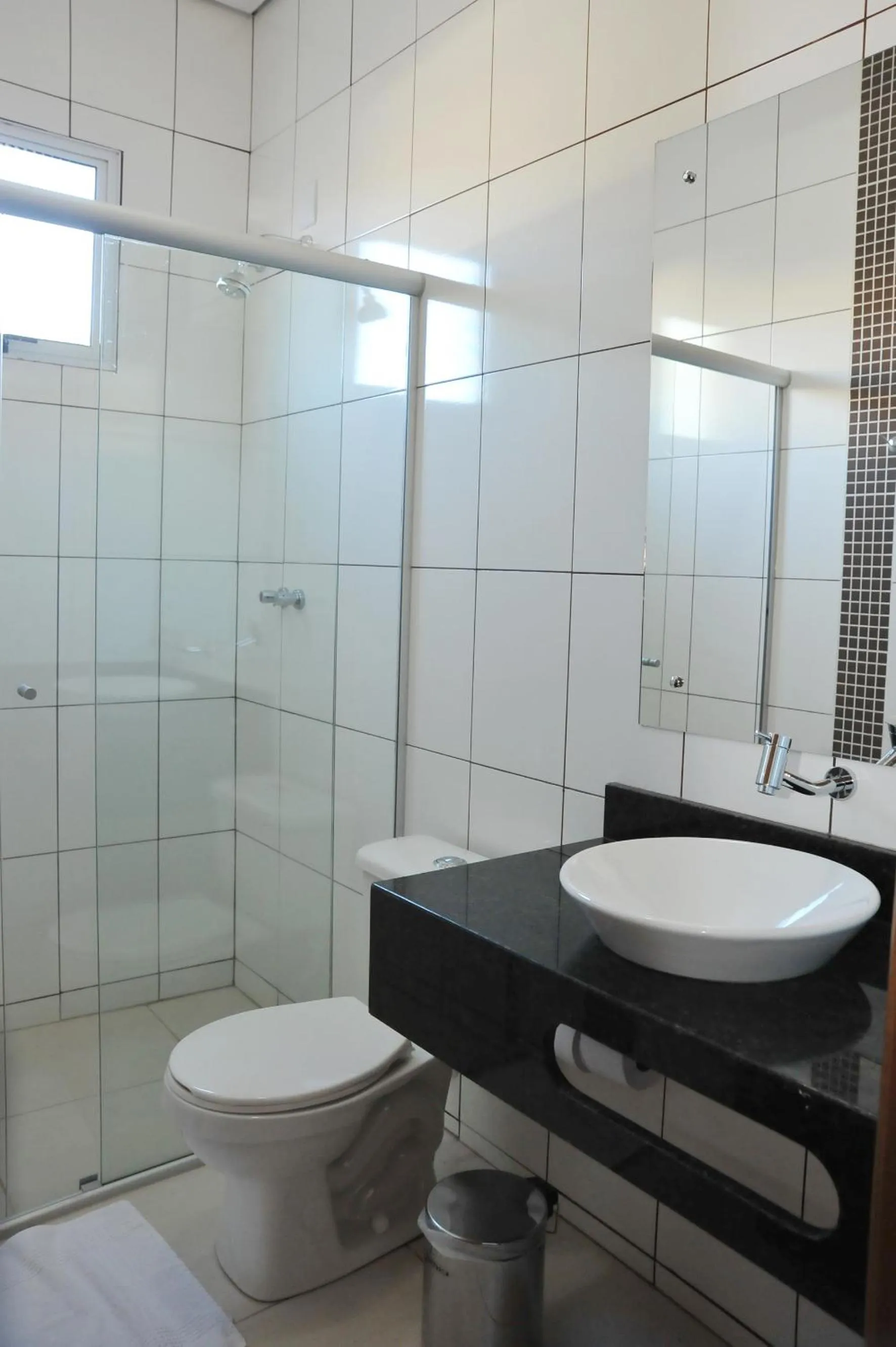 Bathroom in Hotel D'Nápoles