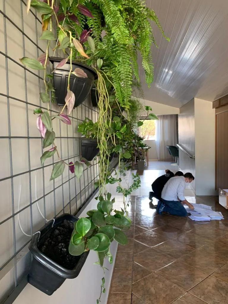 Lobby or reception in Hotel D'Nápoles