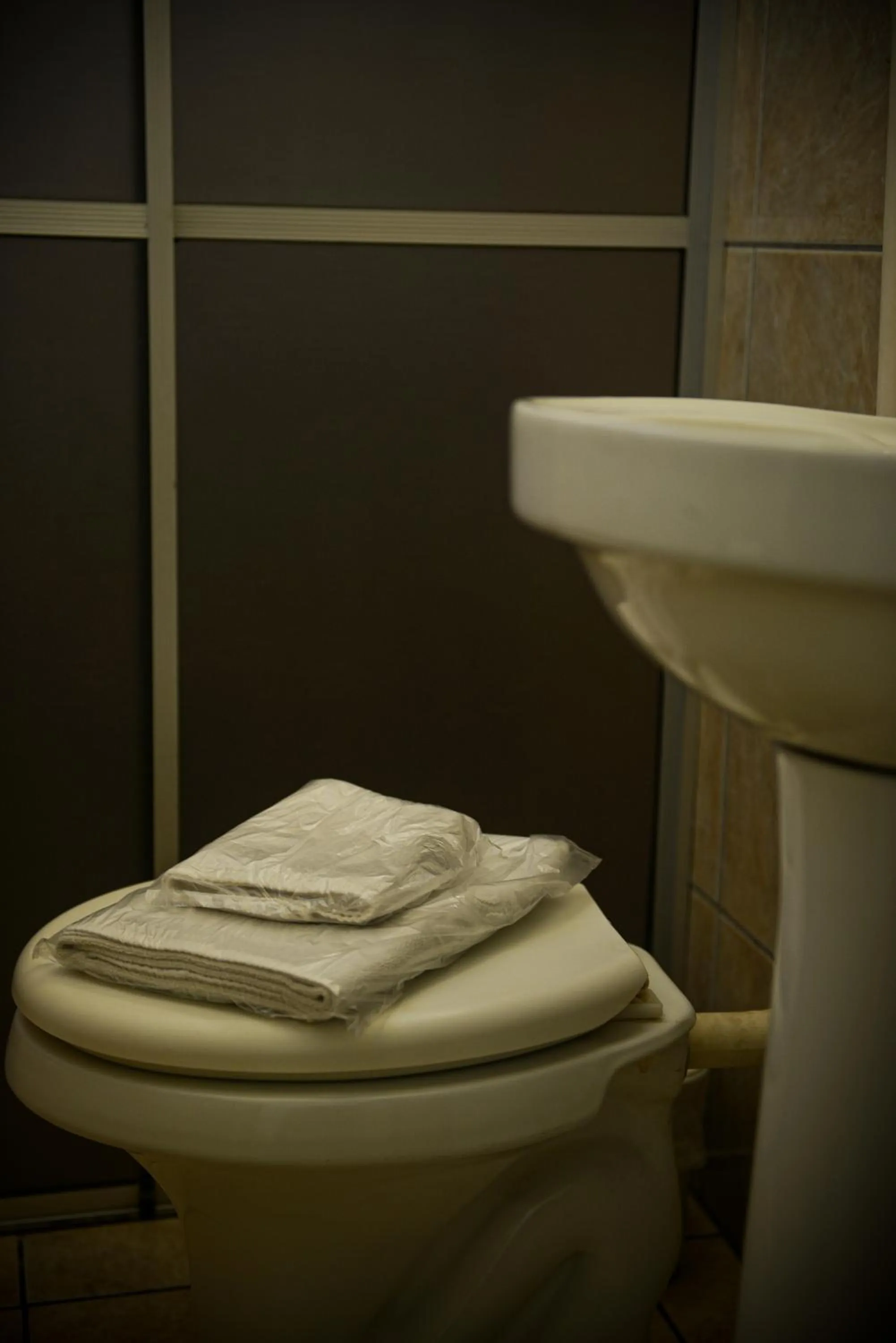 Bathroom in Hotel D'Nápoles