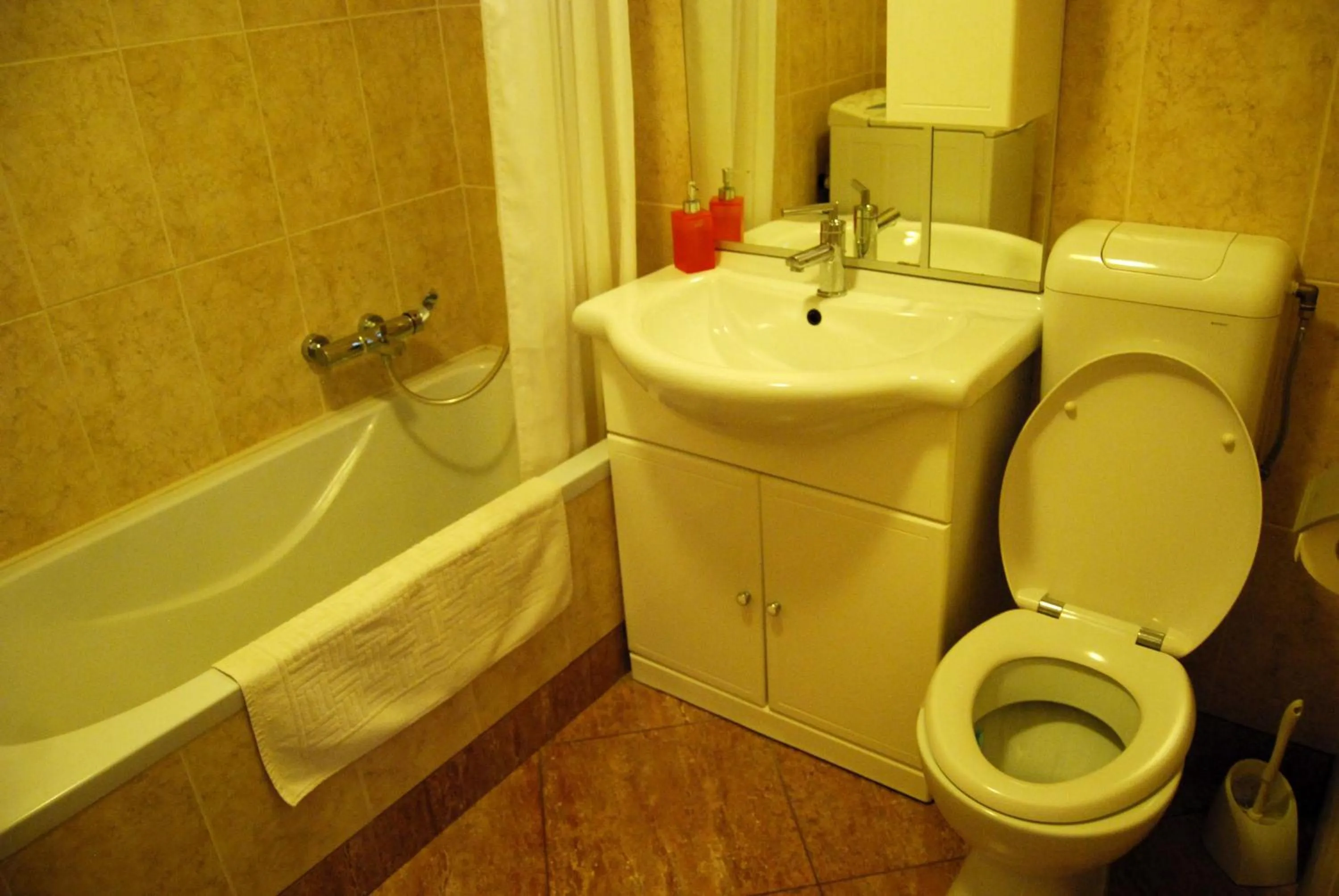 Toilet in Boomerang Hostel