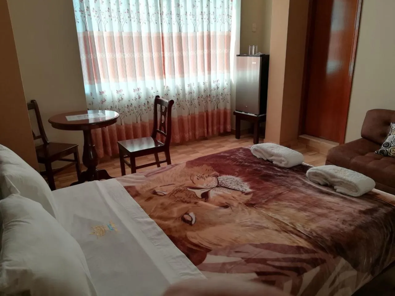 Bed in Hotel Real Chimbote