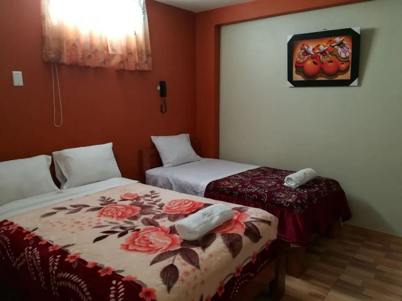 Bed in Hotel Real Chimbote