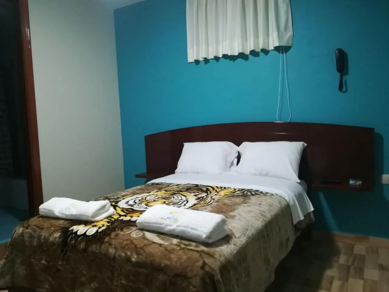 Bed in Hotel Real Chimbote