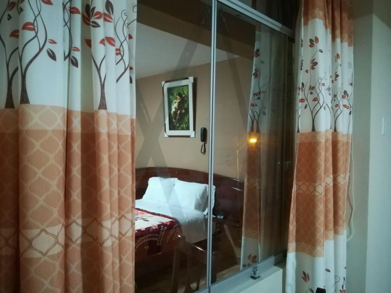 Bed in Hotel Real Chimbote