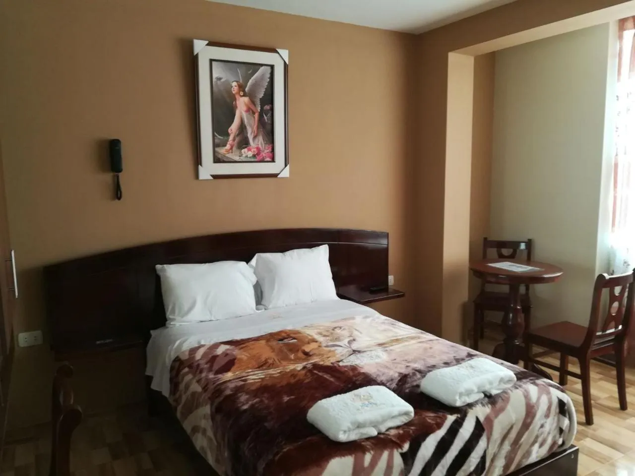 Bed in Hotel Real Chimbote