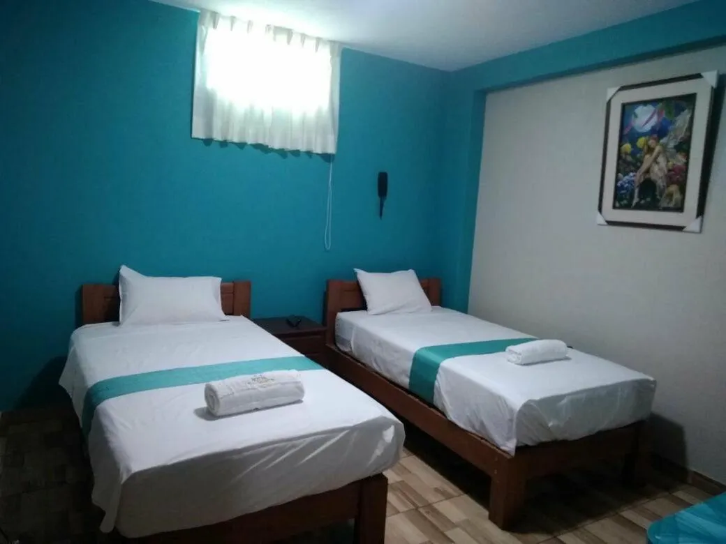 Bed in Hotel Real Chimbote