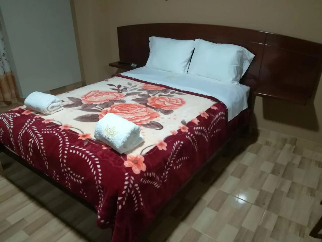 Bed in Hotel Real Chimbote
