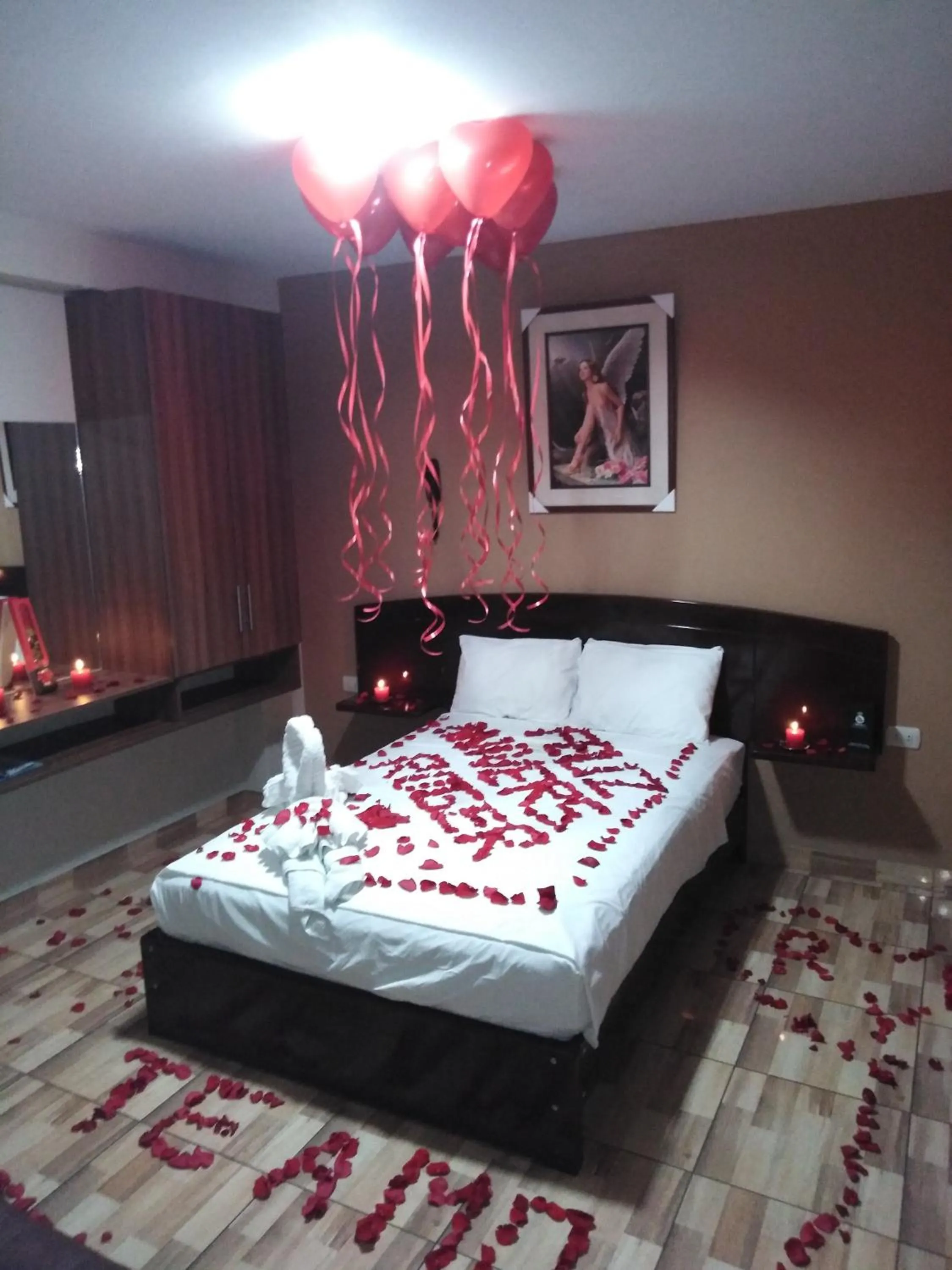 Bed in Hotel Real Chimbote