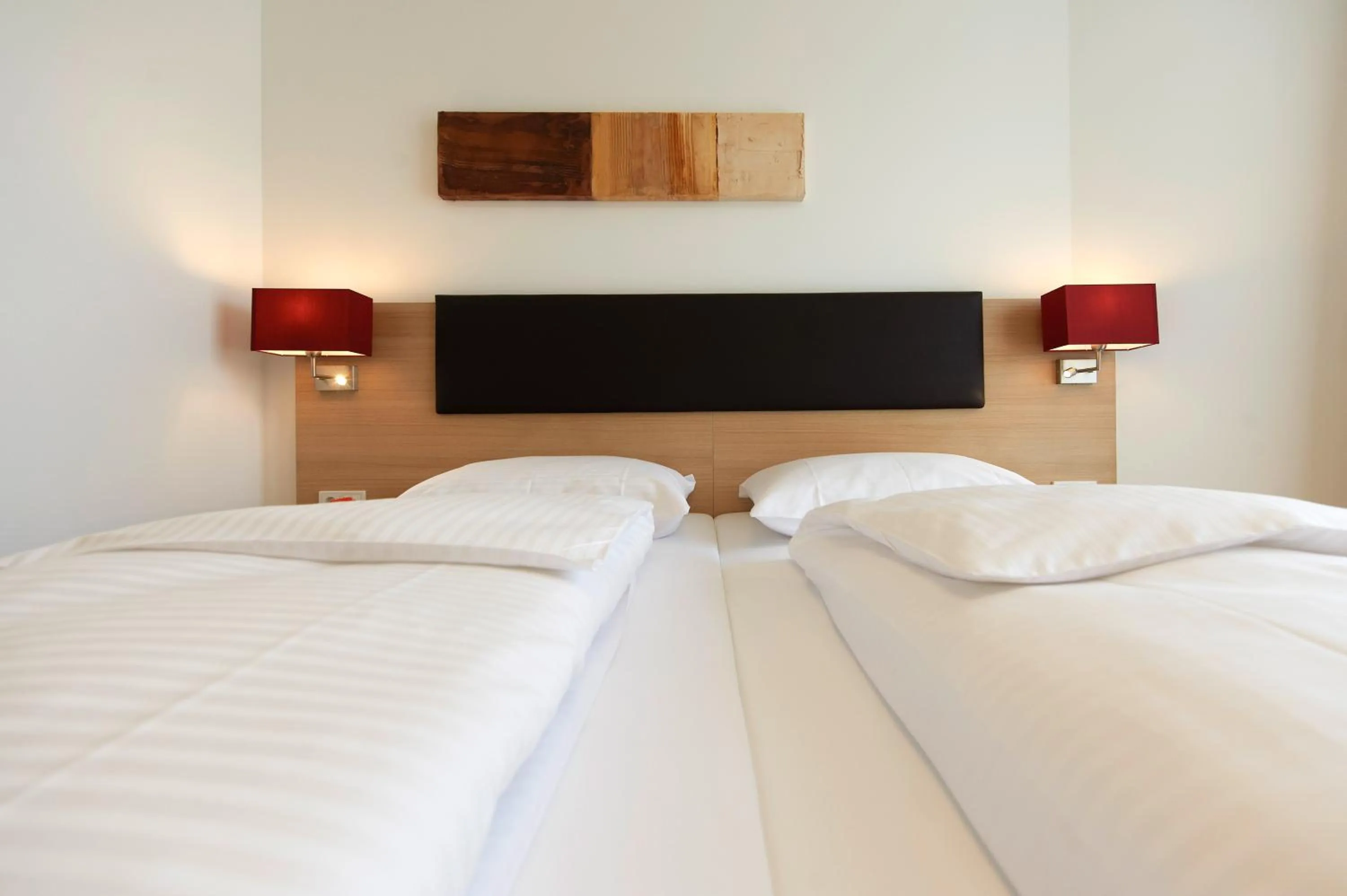 Bed in Sternen Hotel Wolfurt