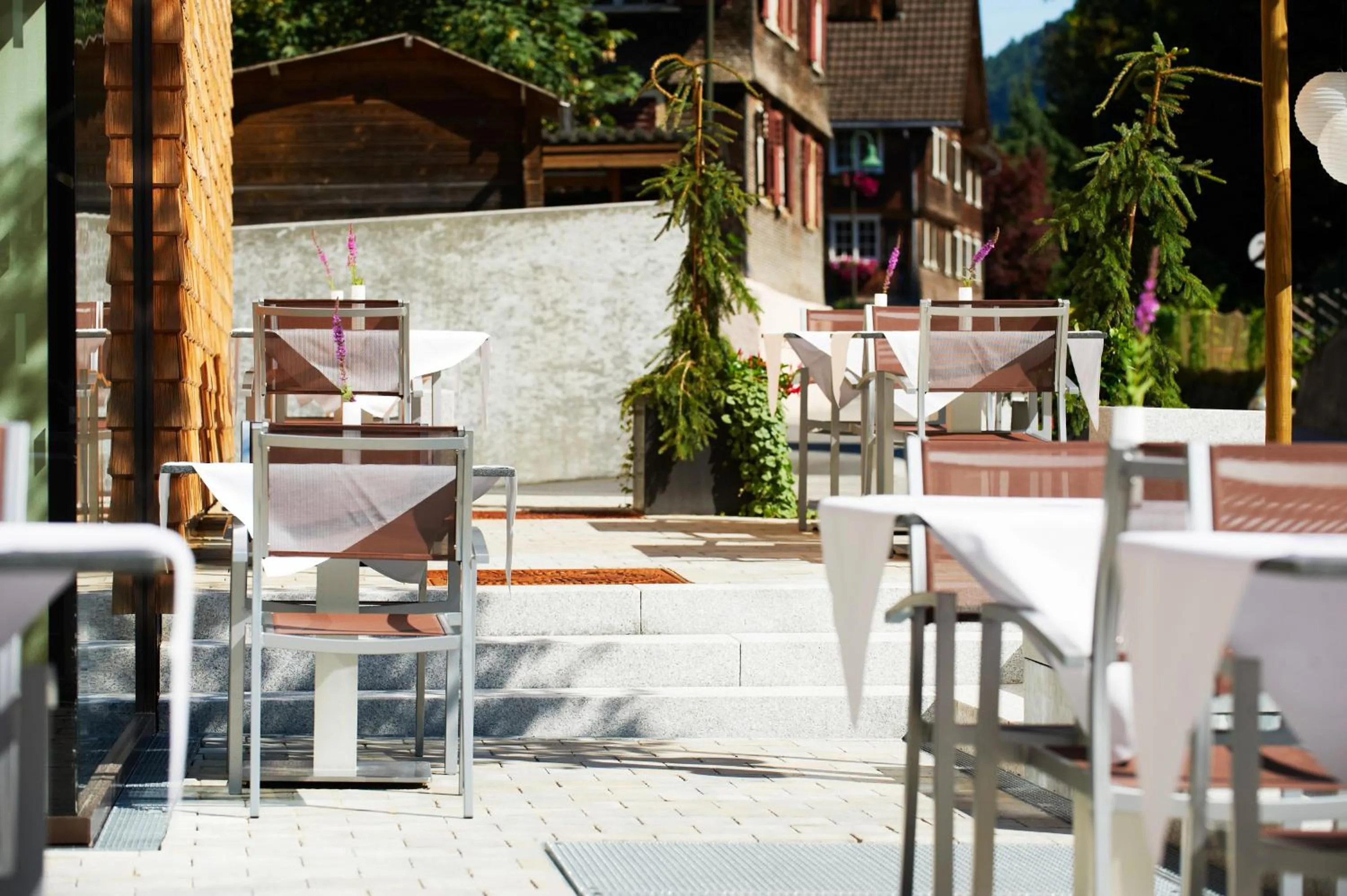 Restaurant/places to eat in Sternen Hotel Wolfurt