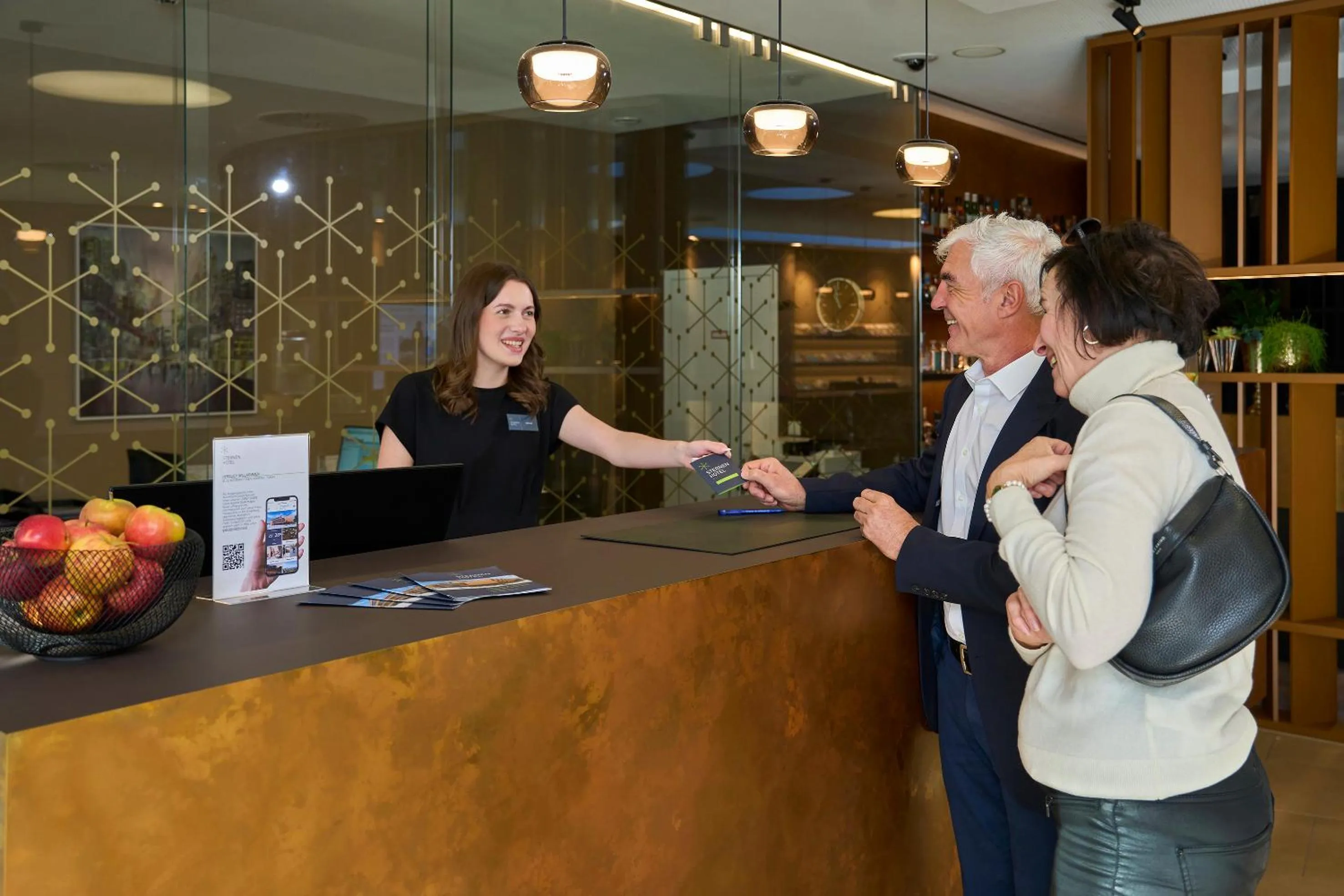 Lobby or reception in Sternen Hotel Wolfurt