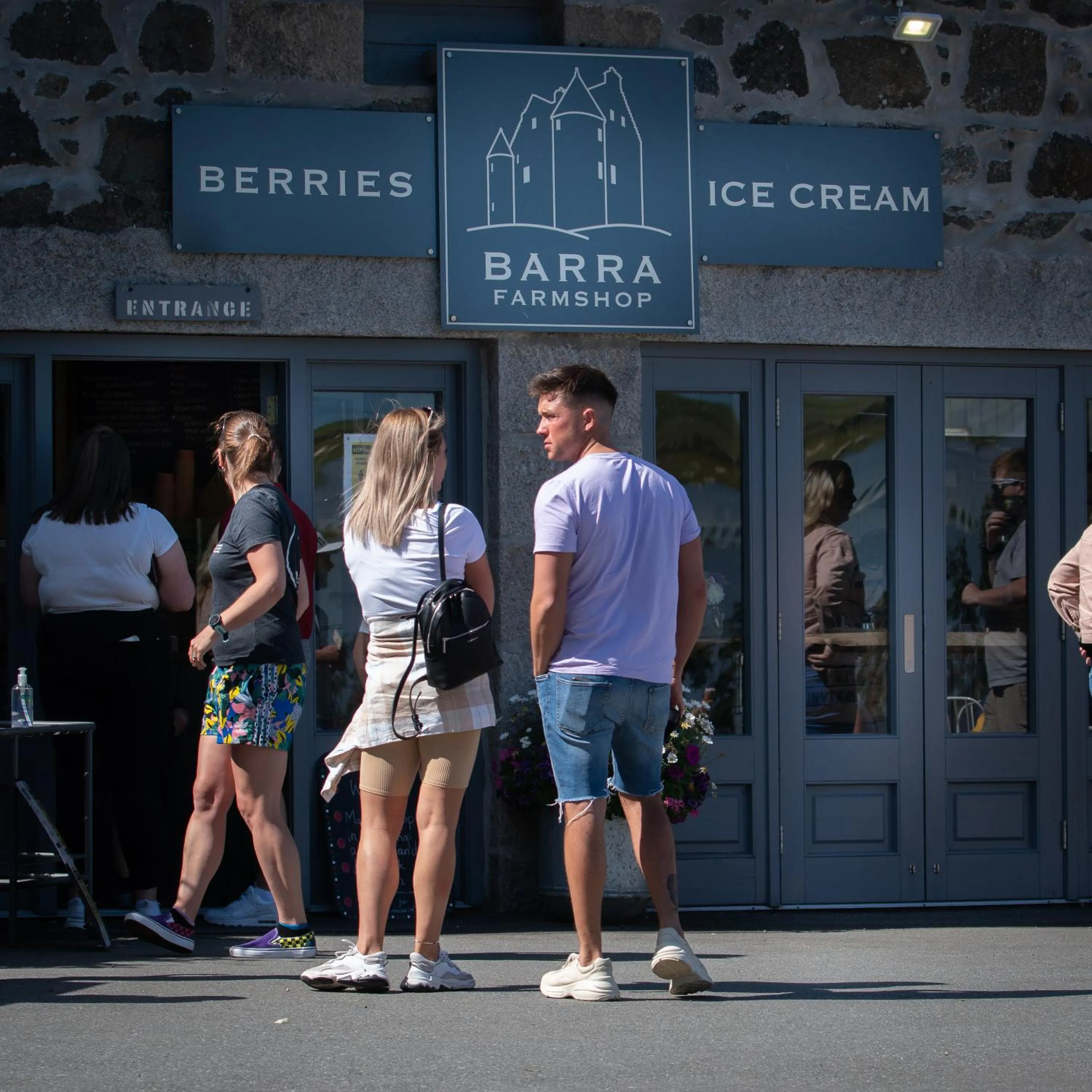 Restaurant/places to eat in The Lodges @ Barra Castle