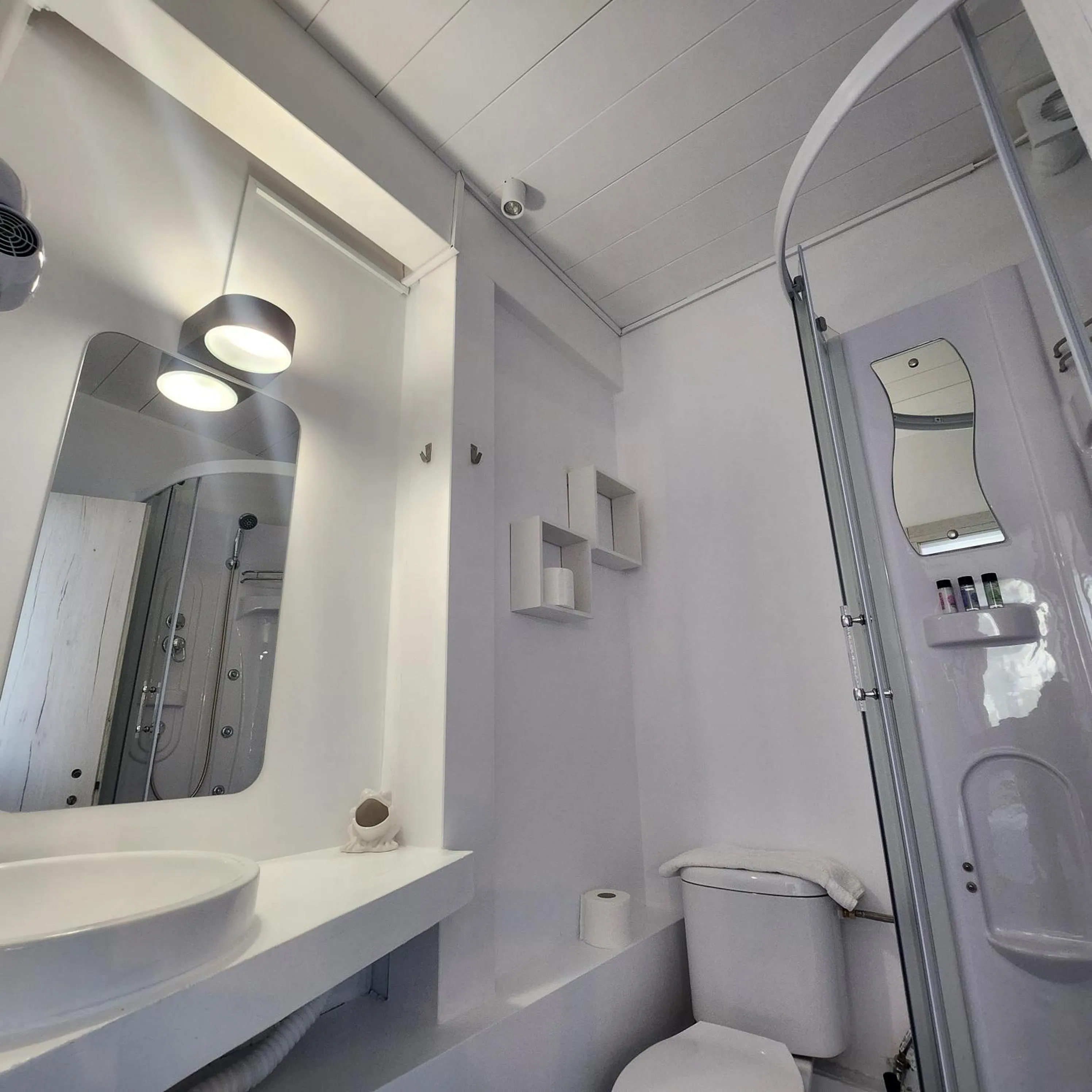 Shower in Mykonian Iros Suites & Villas