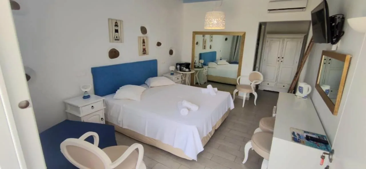 Seating area in Mykonian Iros Suites & Villas