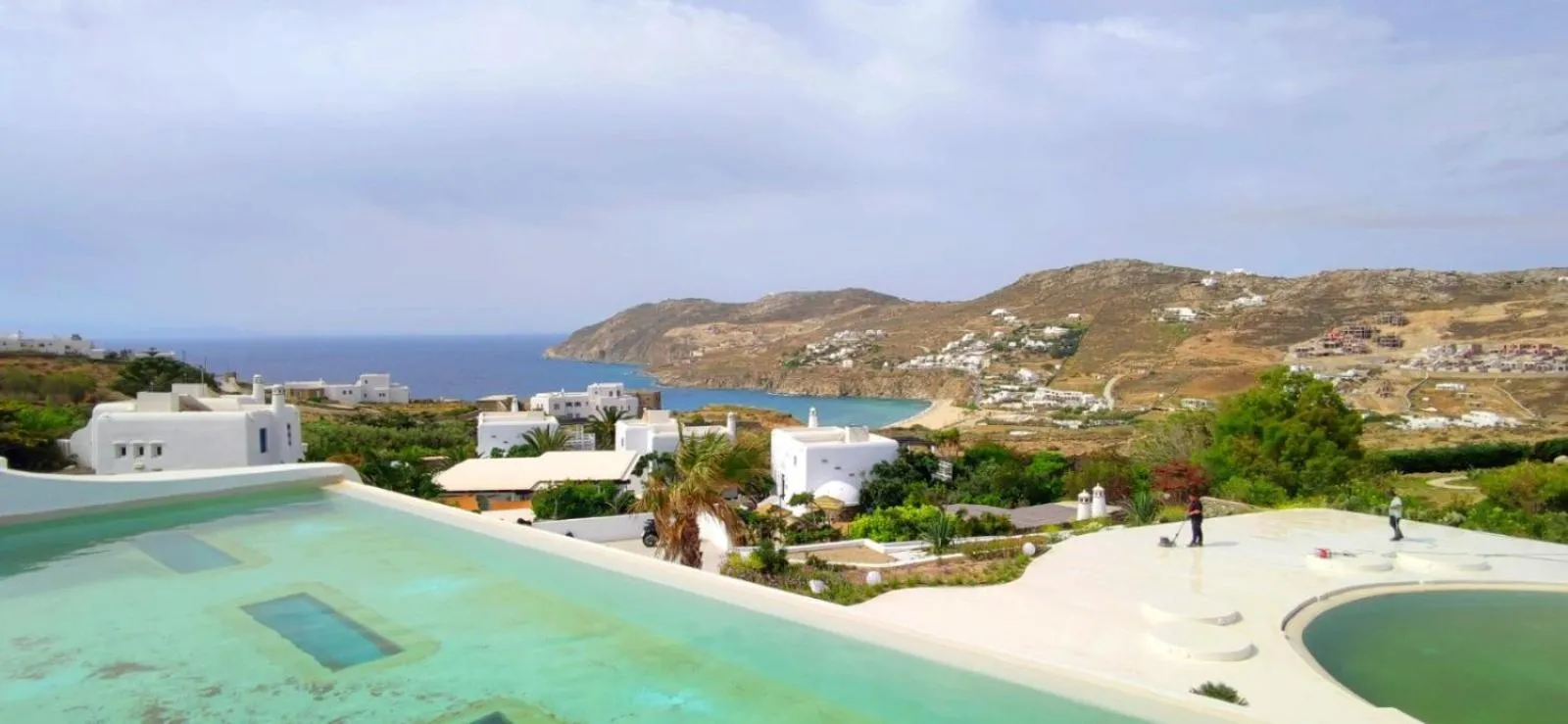 Swimming pool in Mykonian Iros Suites & Villas