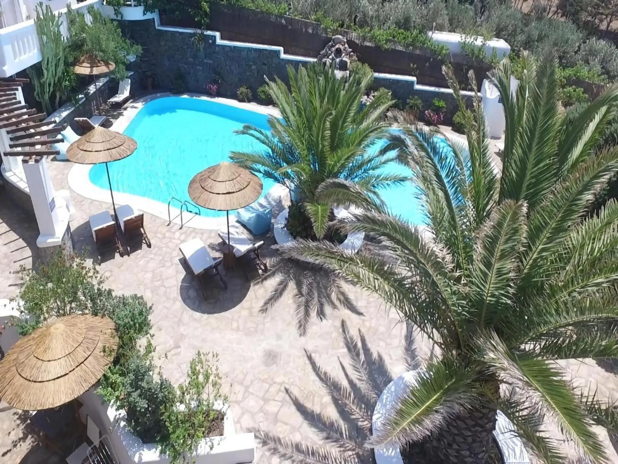 Swimming pool in Mykonian Iros Suites & Villas