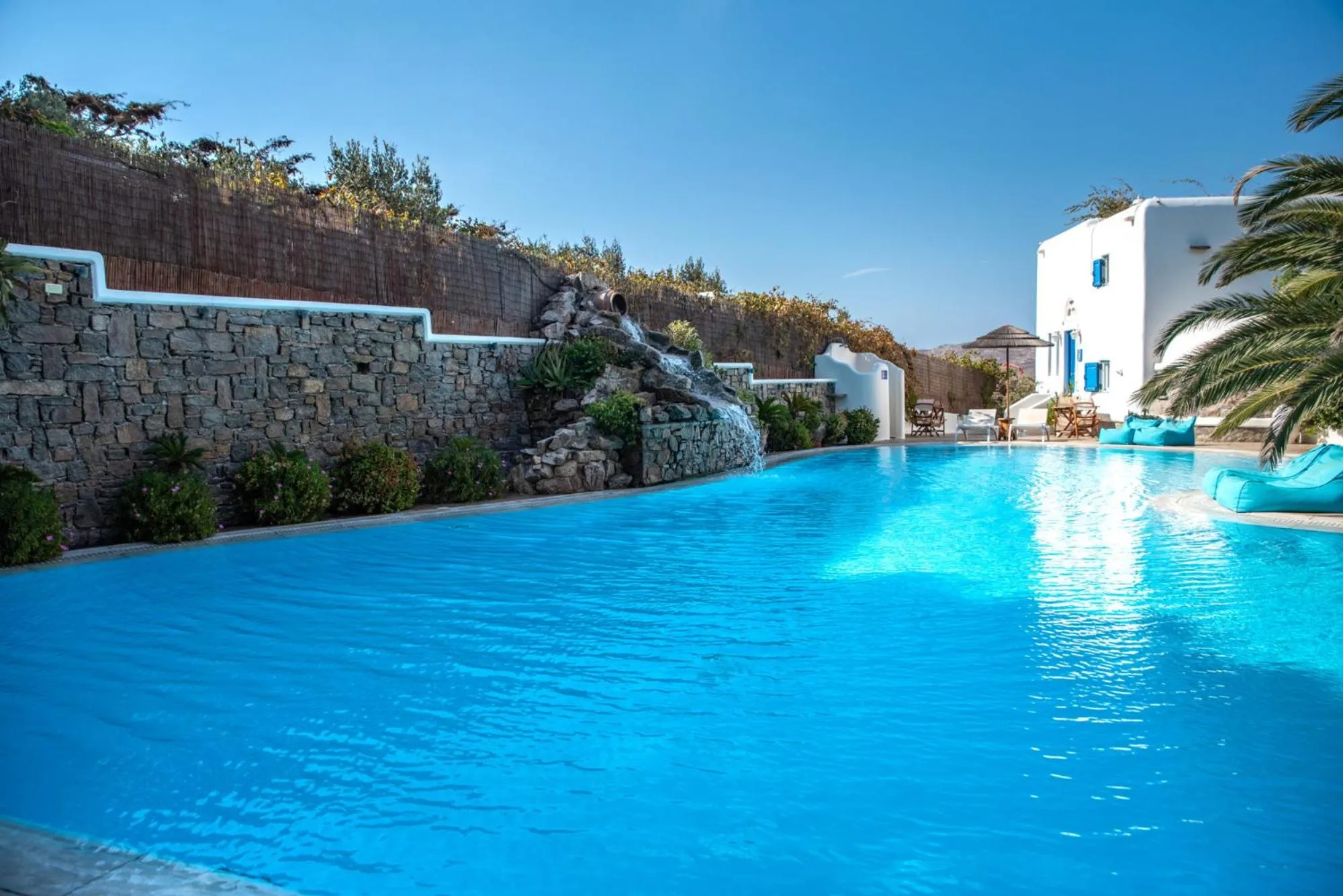 Swimming pool in Mykonian Iros Suites & Villas