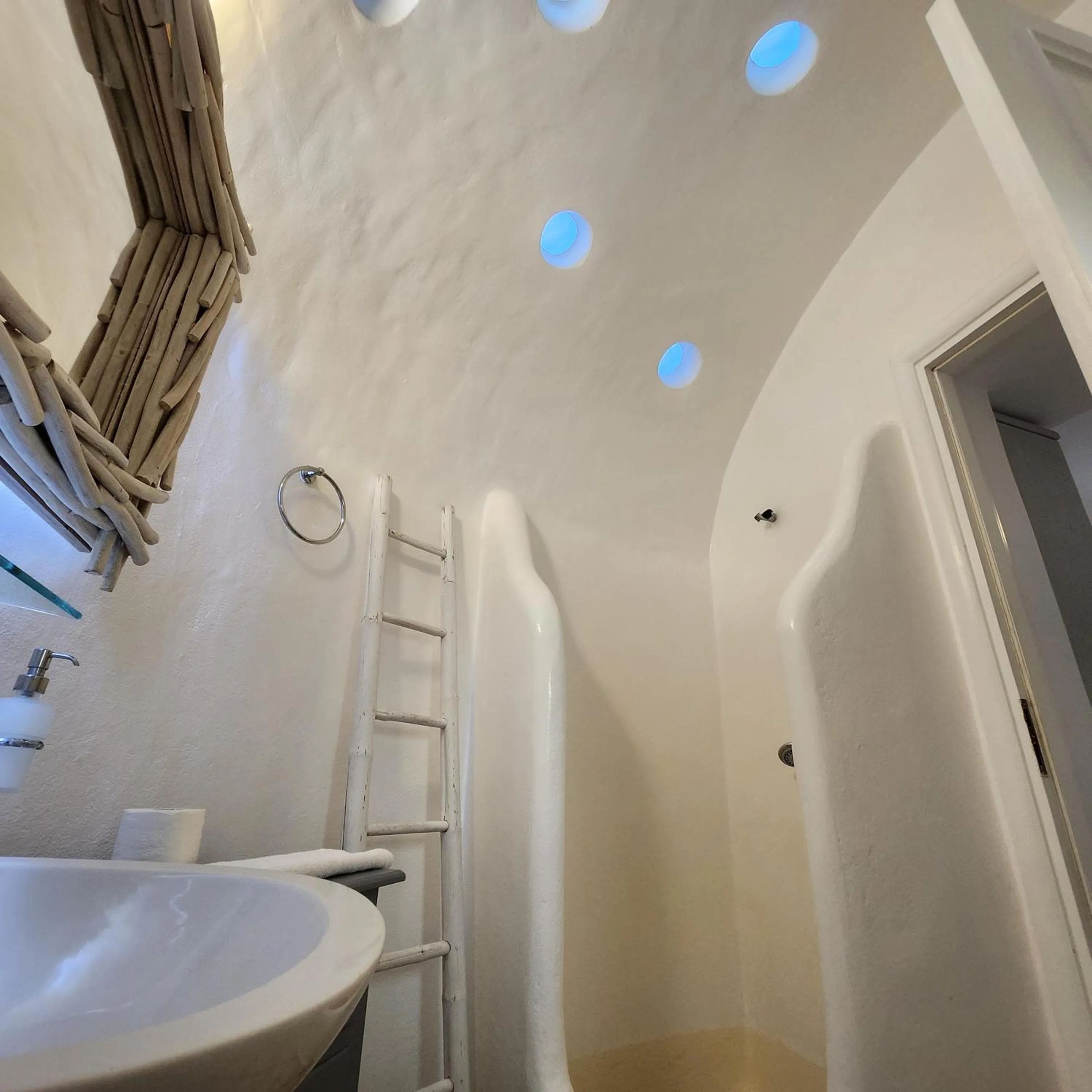 Shower in Mykonian Iros Suites & Villas