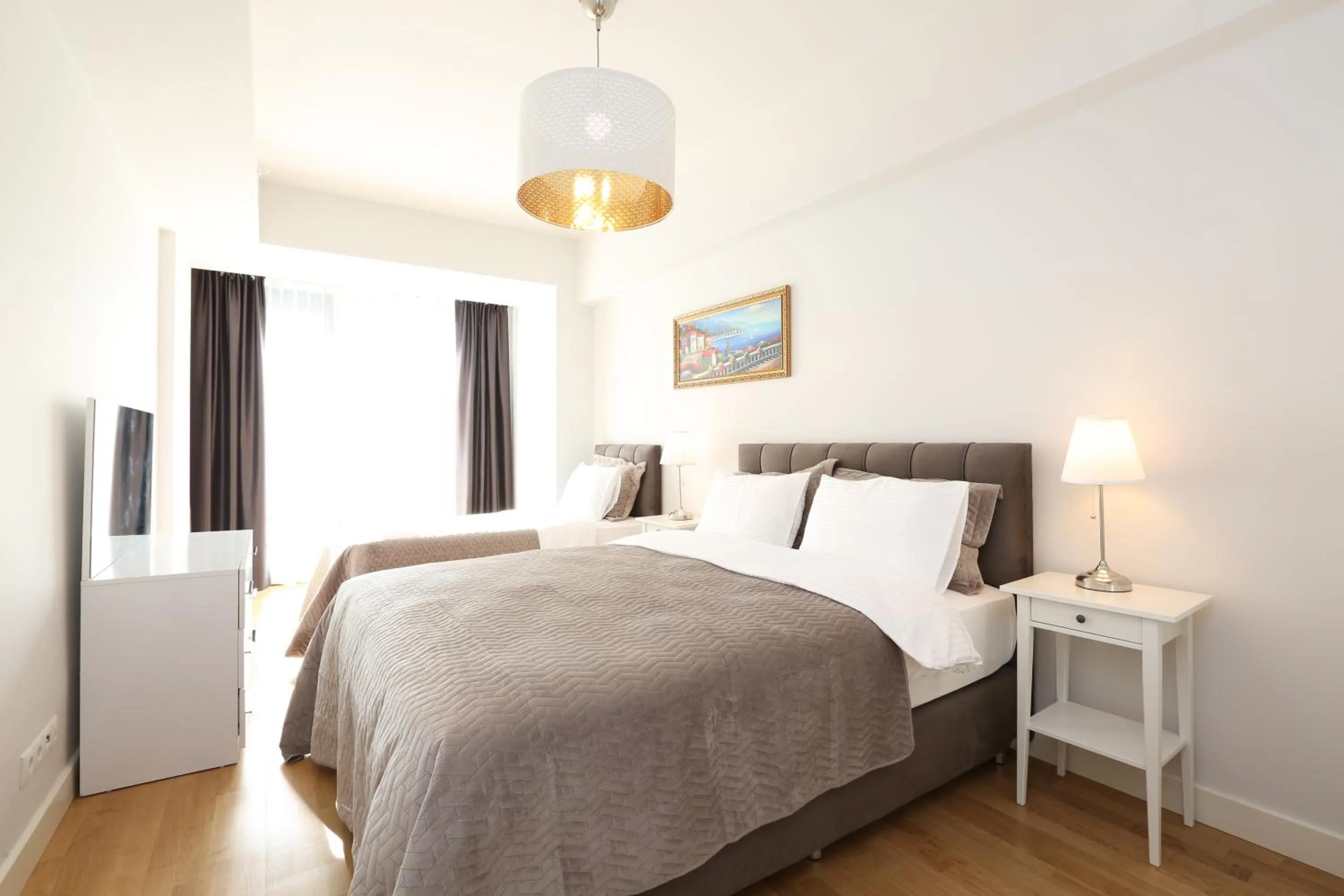 Bedroom, Bed in Classy Suite Taksim