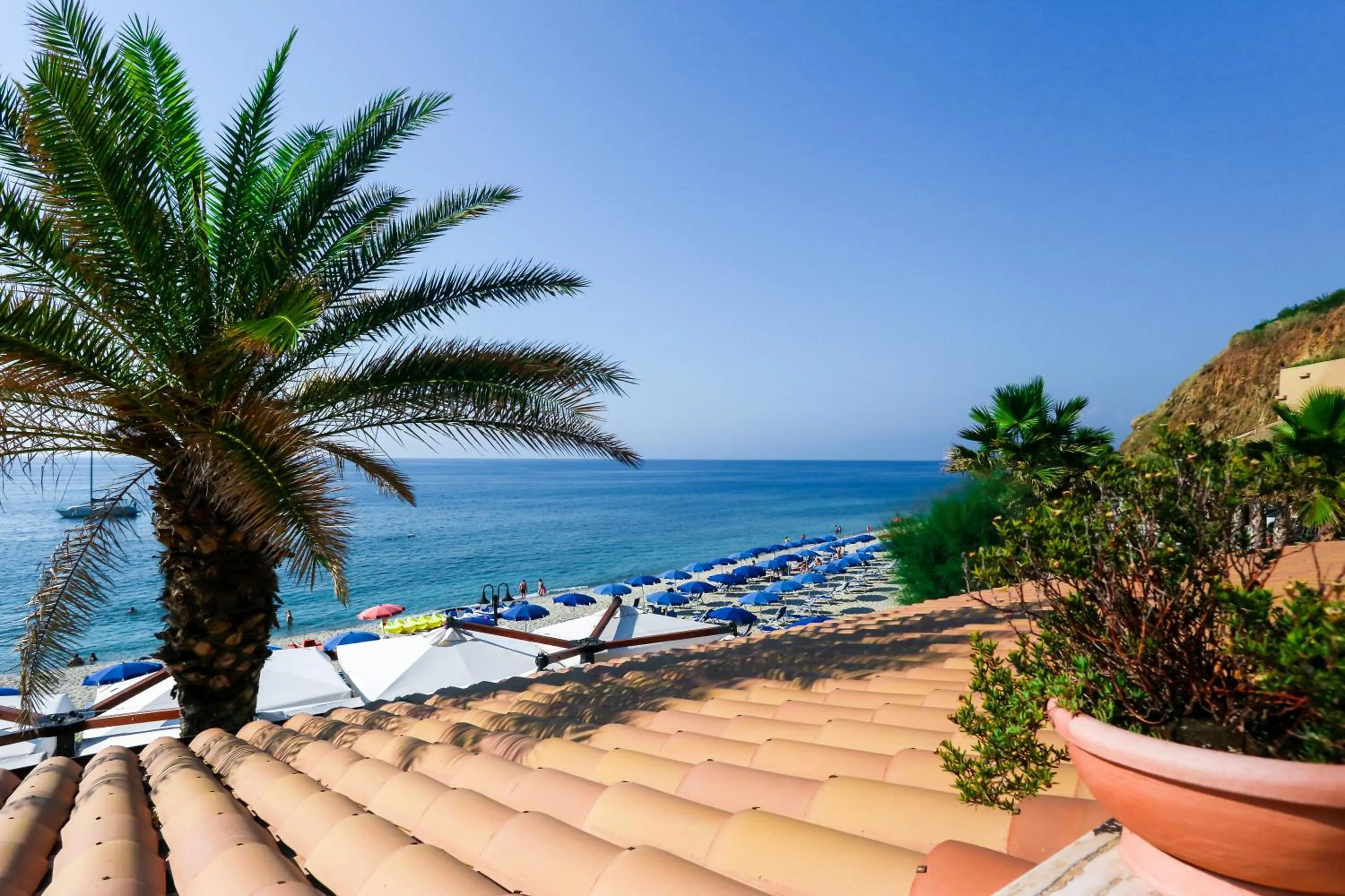 Sea view in Villaggio Hotel Lido San Giuseppe