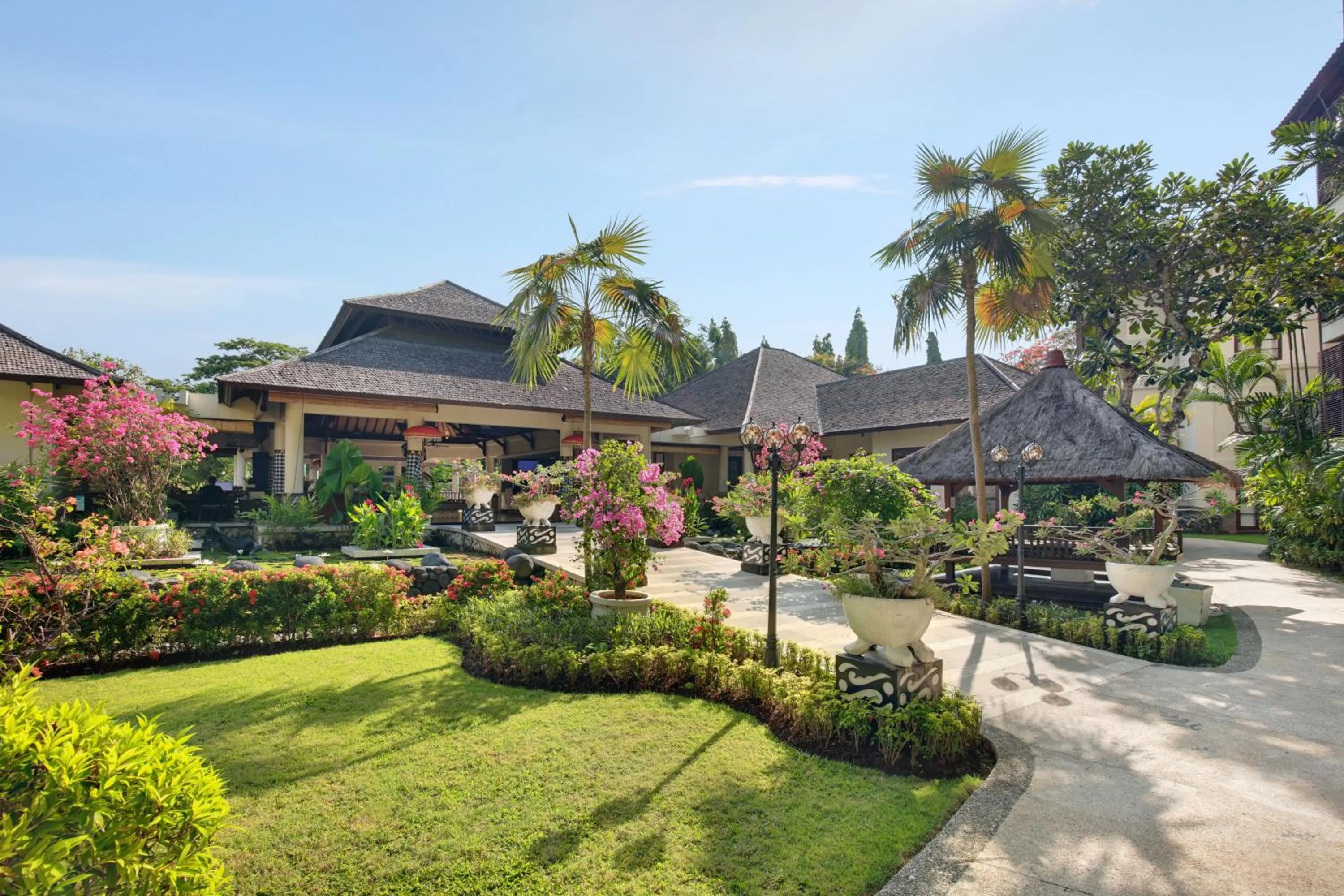 Garden view in Novotel Bali Nusa Dua