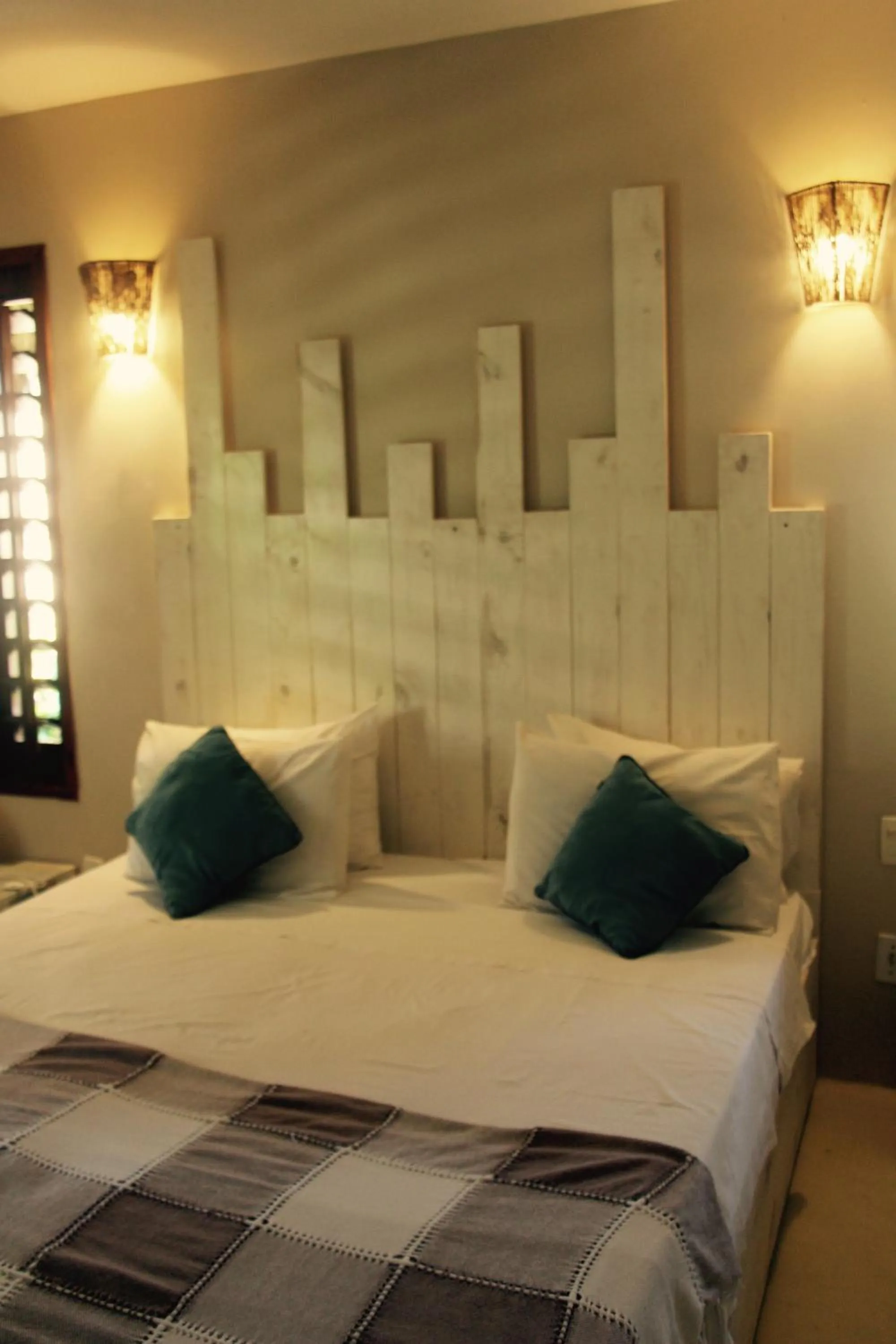 Bed in 0031 Boutique Hotel & Restaurant Cumbuco