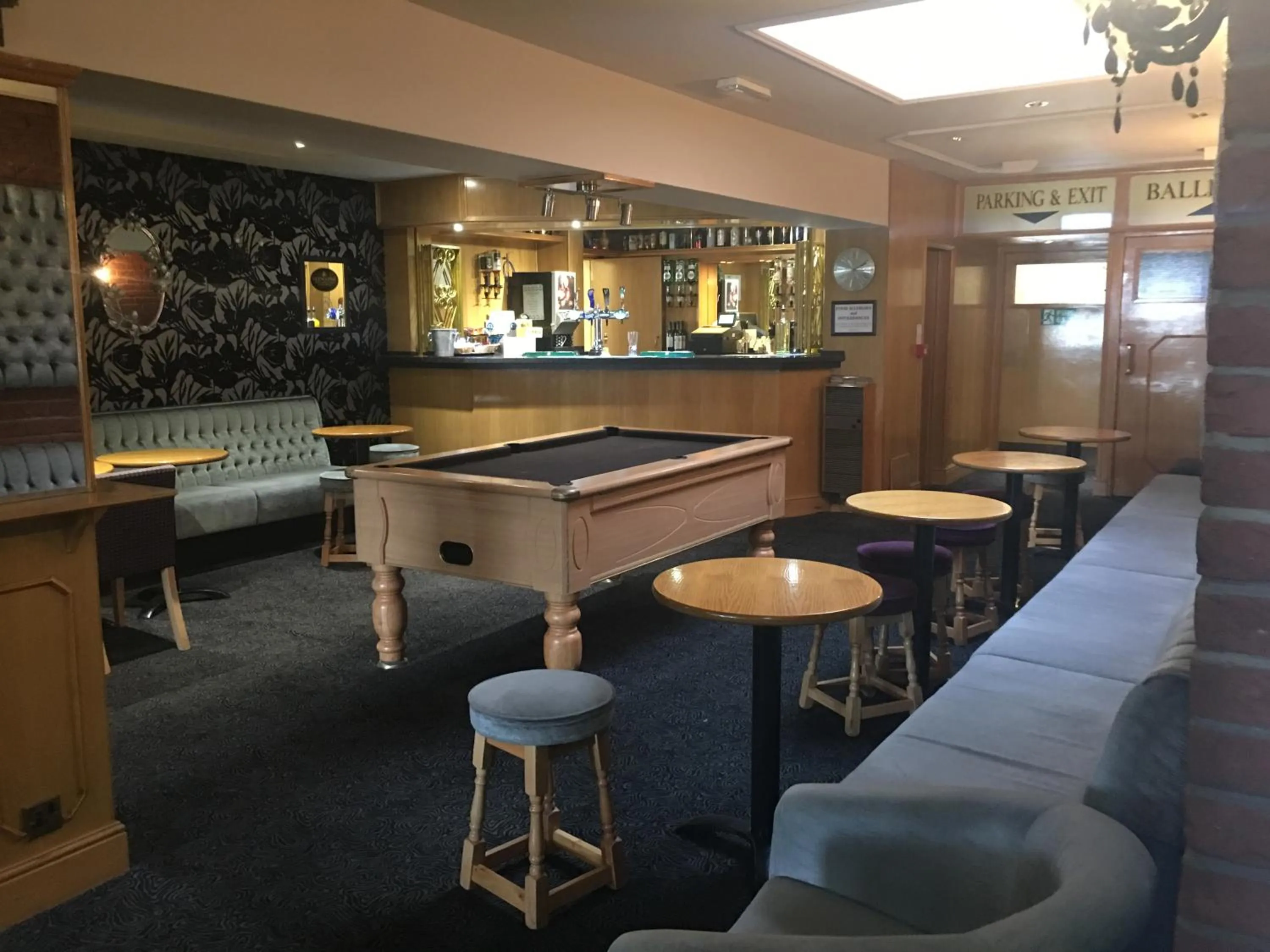 Lounge or bar in The Savoy