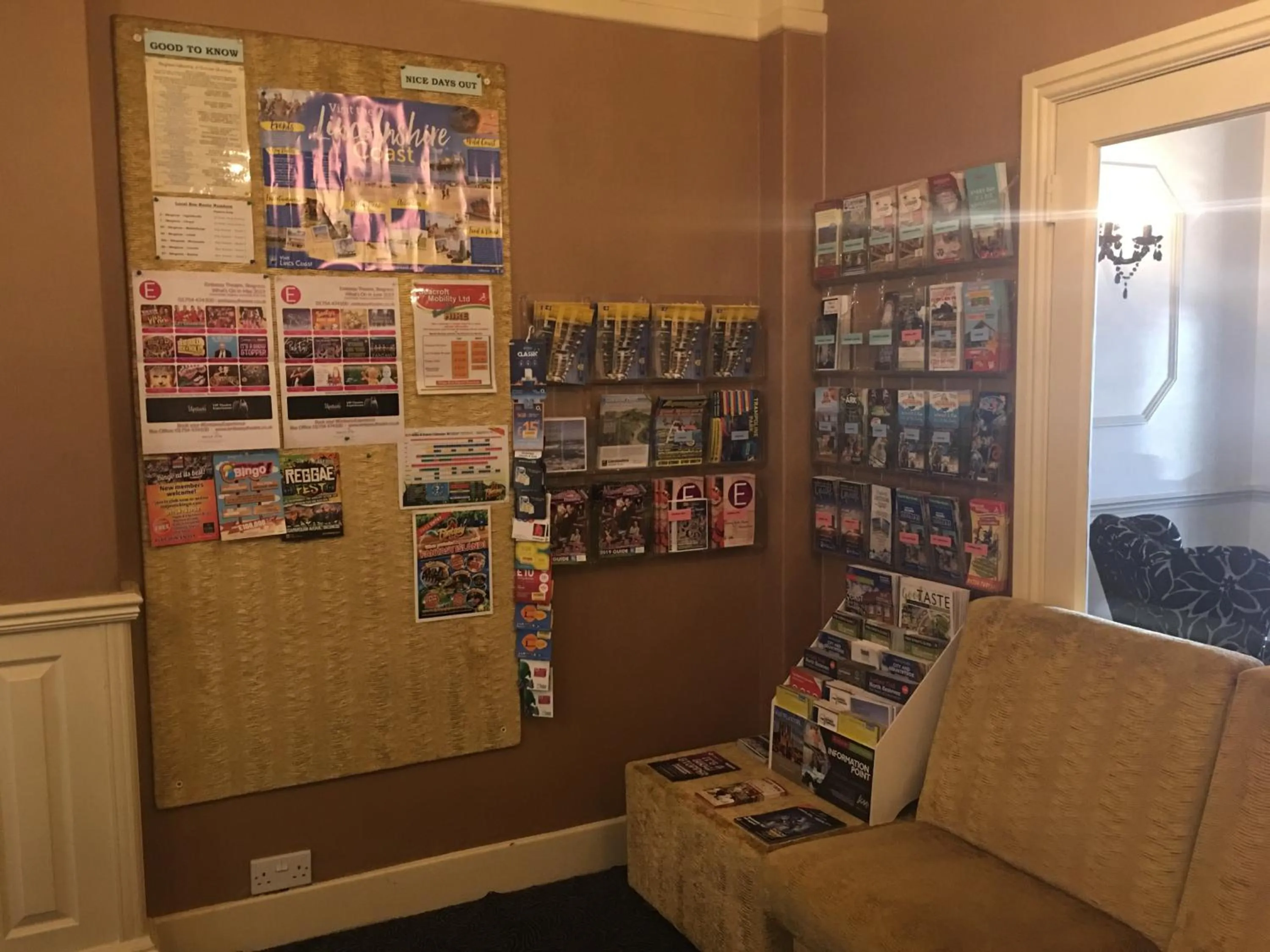 Lobby or reception in The Savoy