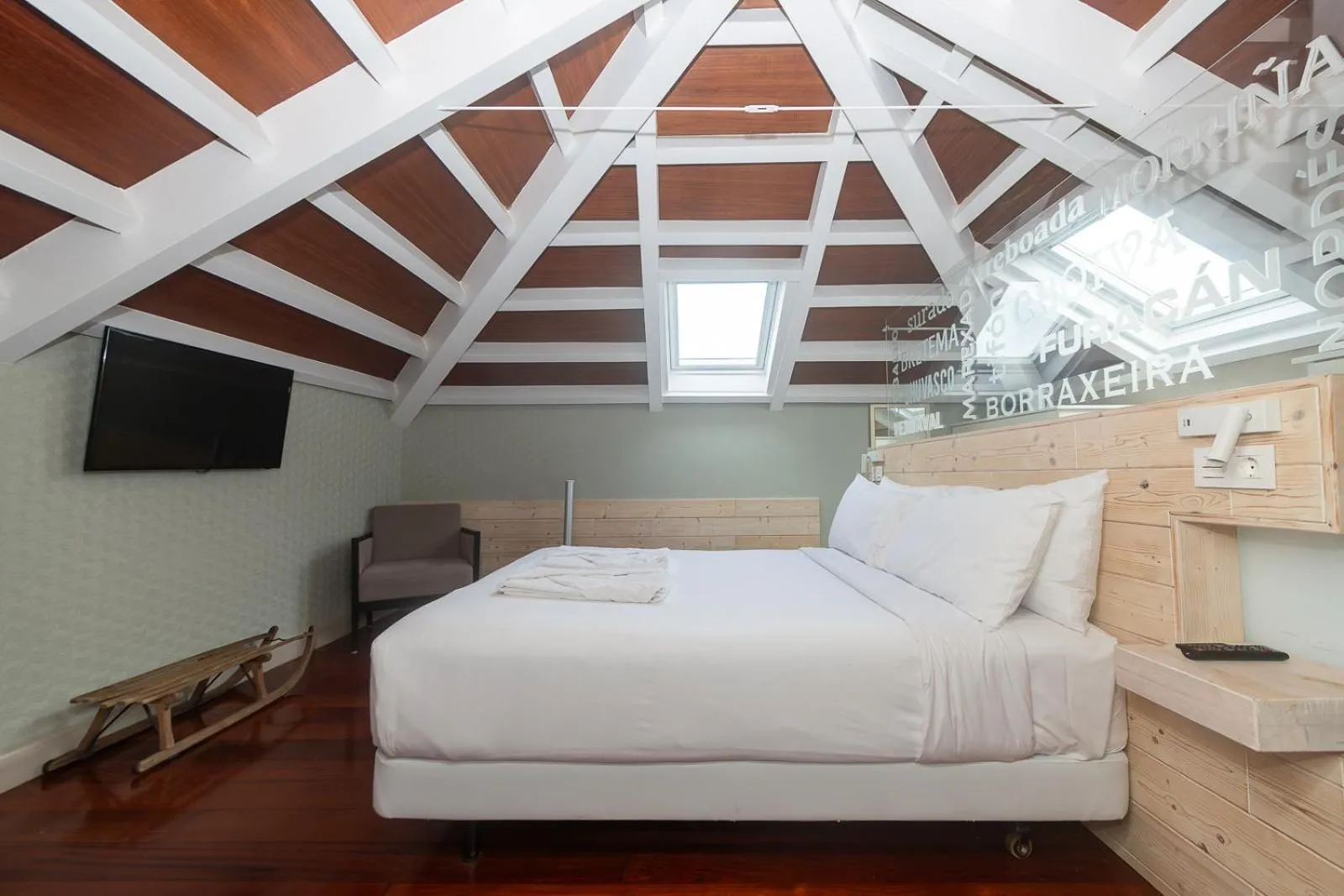 Bed in Hotel O Semaforo