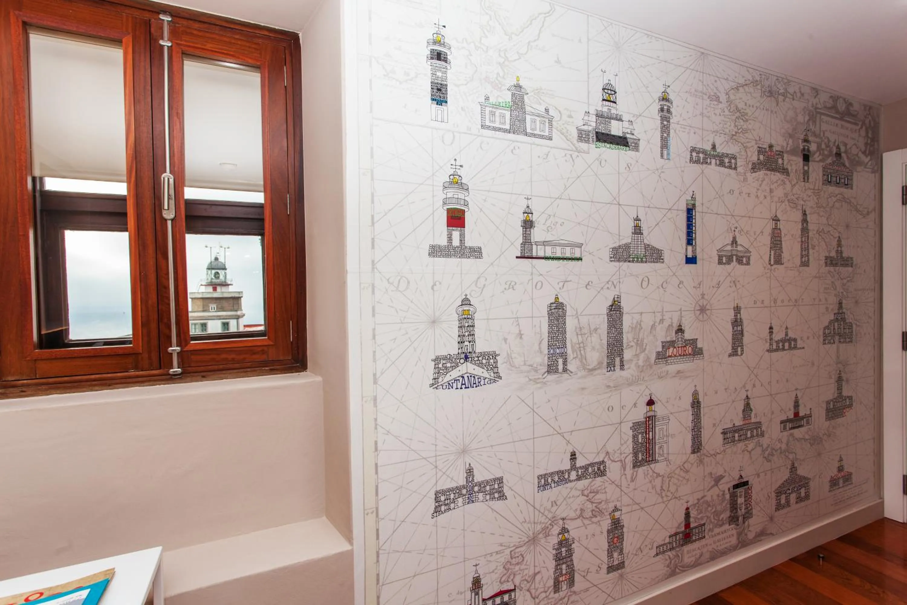 Decorative detail in Hotel O Semaforo